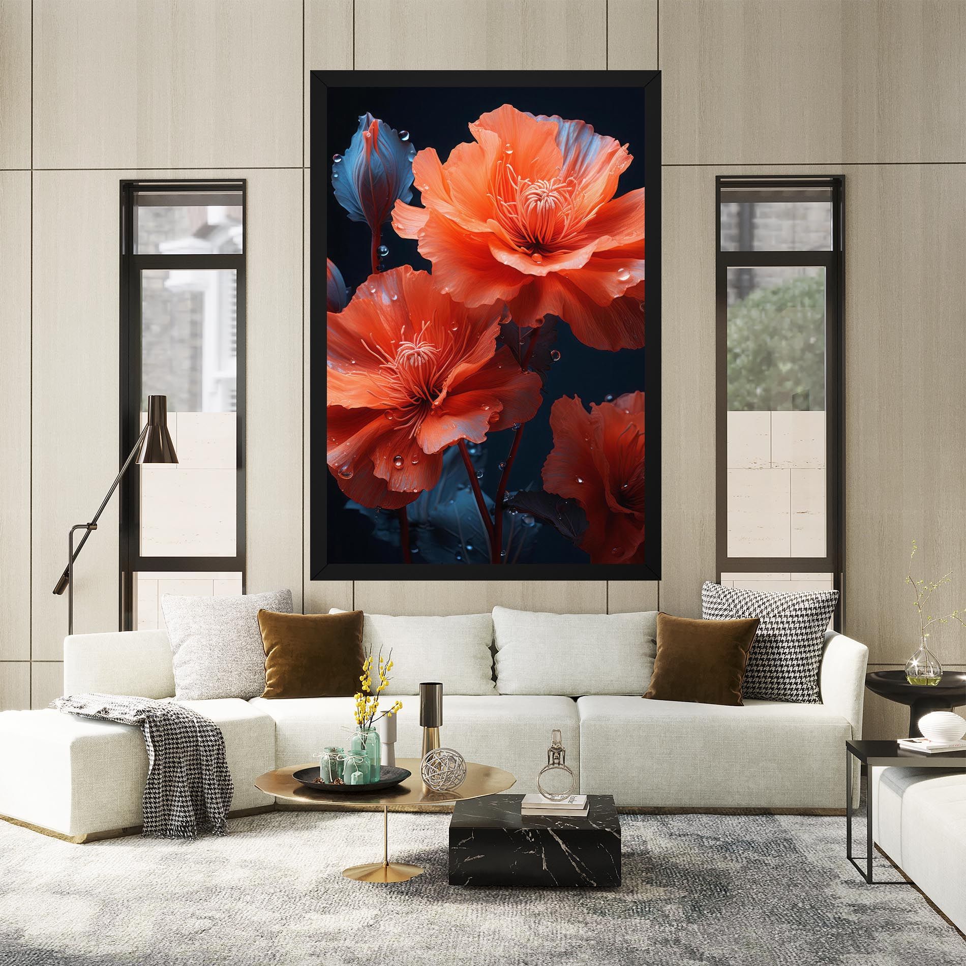 Orange Poppy mockup 2