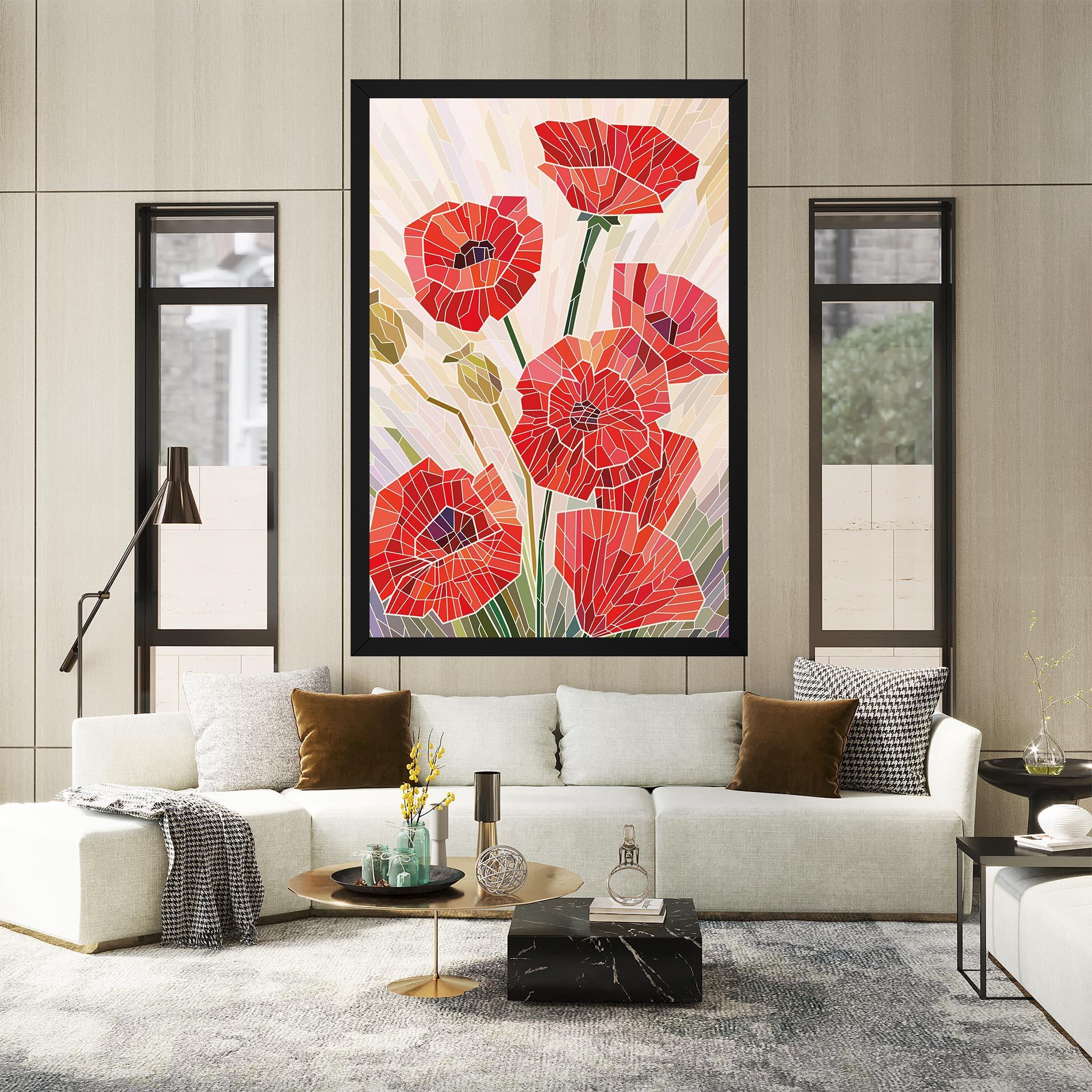 Tablou Canvas Poppy Glass mockup 2