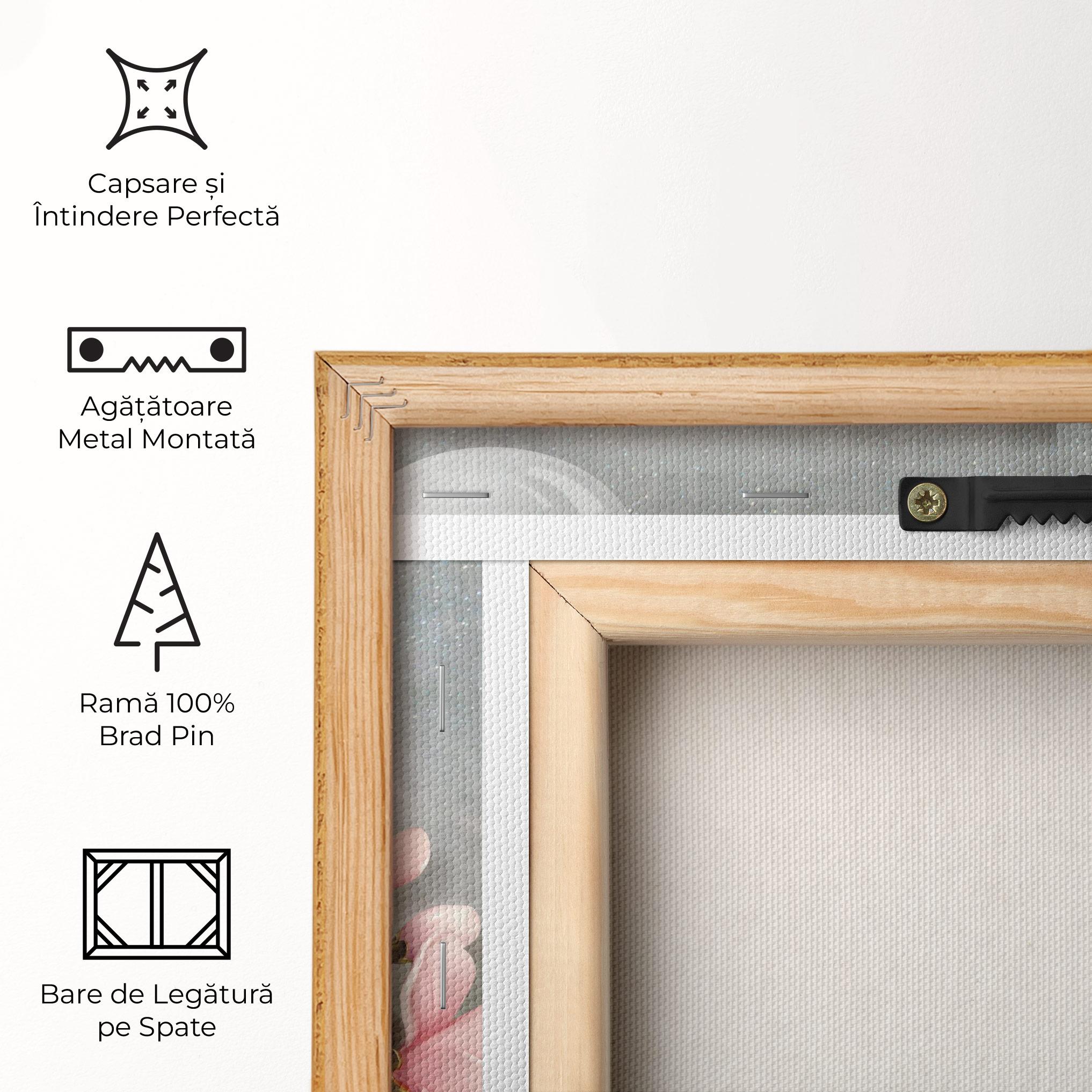 Tablou Canvas Pink Magnolia mockup 5