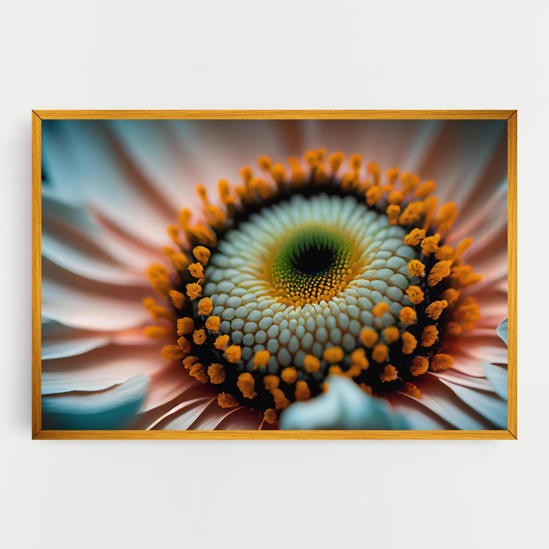Tablou Canvas Big Blue Daisy mockup 0