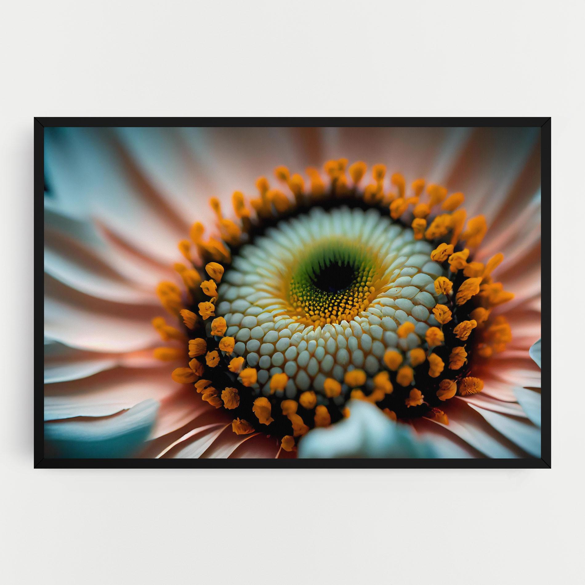 Tablou Canvas Big Blue Daisy mockup 0