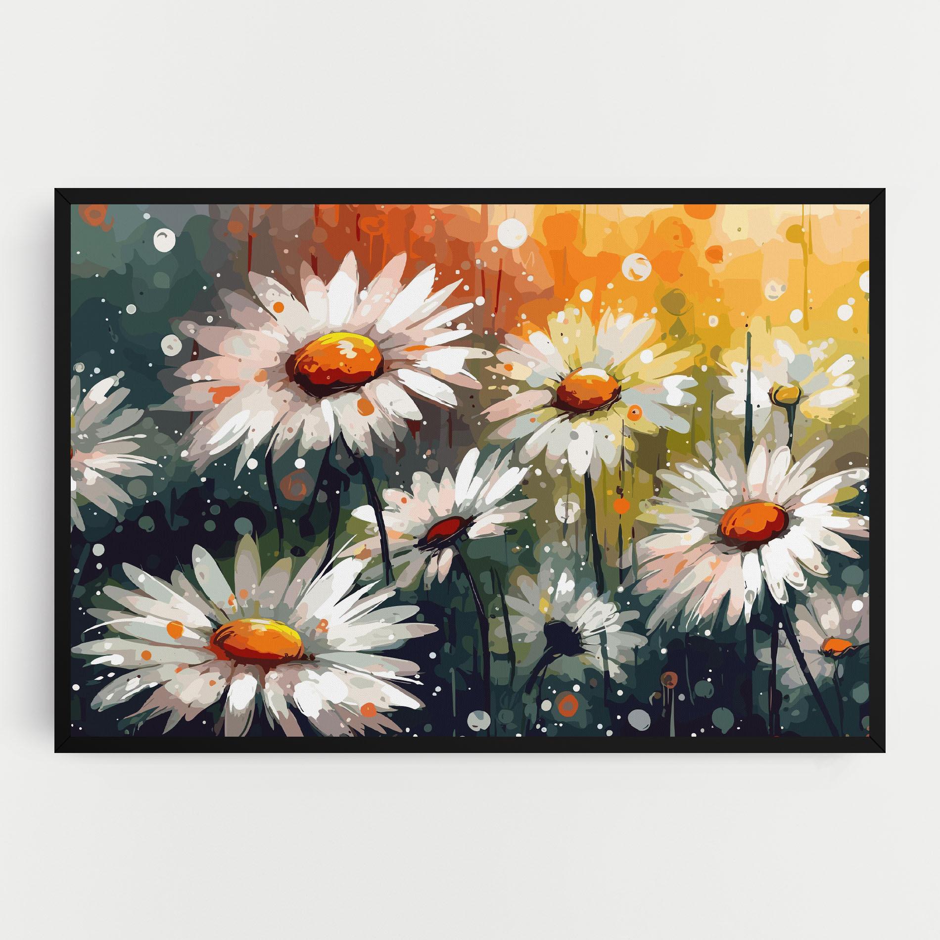 Tablou Canvas Daisy Art mockup 0
