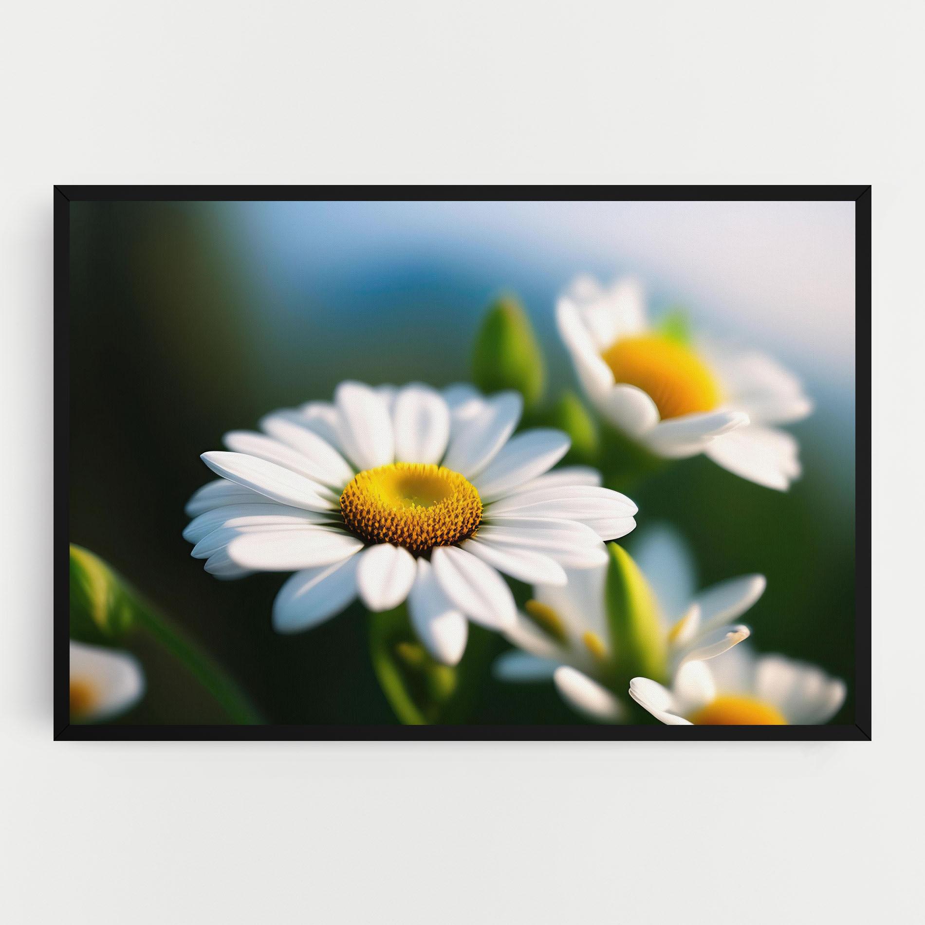 Tablou Canvas Daisy In The Sun mockup 0