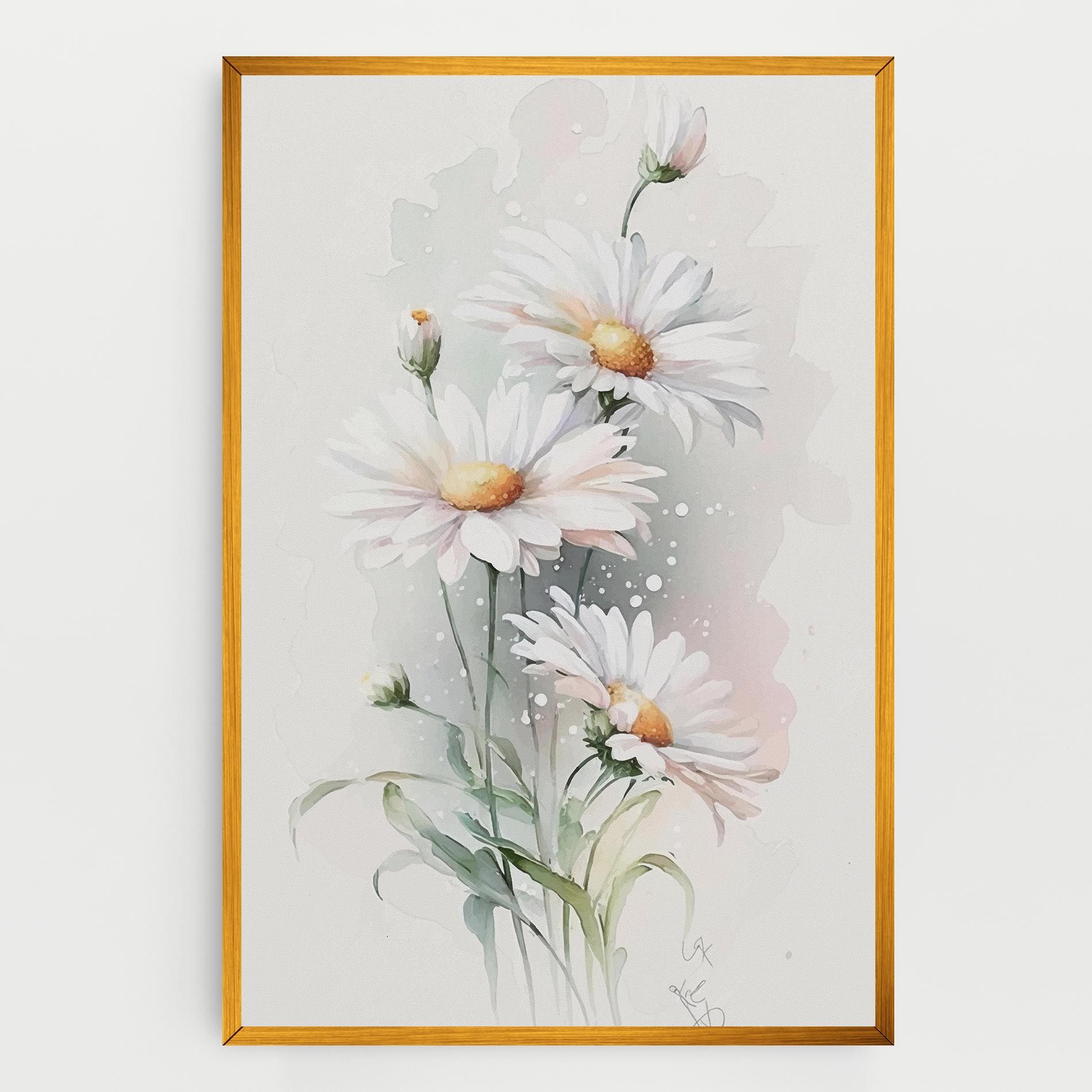 Dreamy White Daisy mockup 0