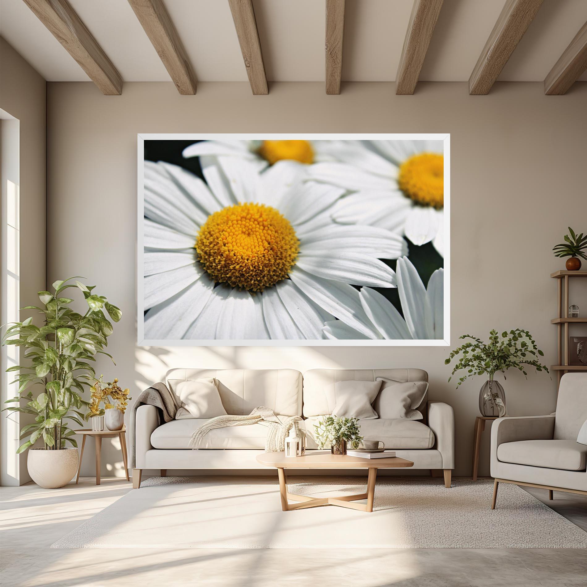 Tablou Canvas Big Daisies mockup 6