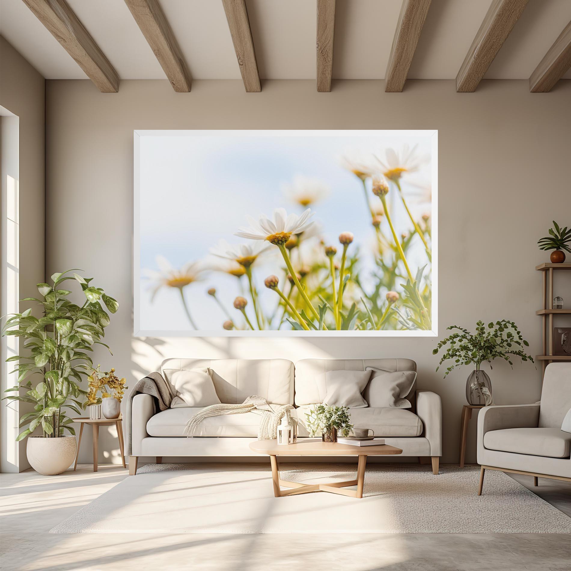 Tablou Canvas Dreamy Daisy mockup 6