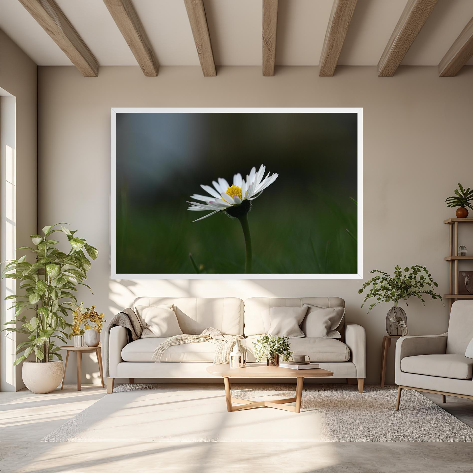 Tablou Canvas Garden Daisy mockup 6