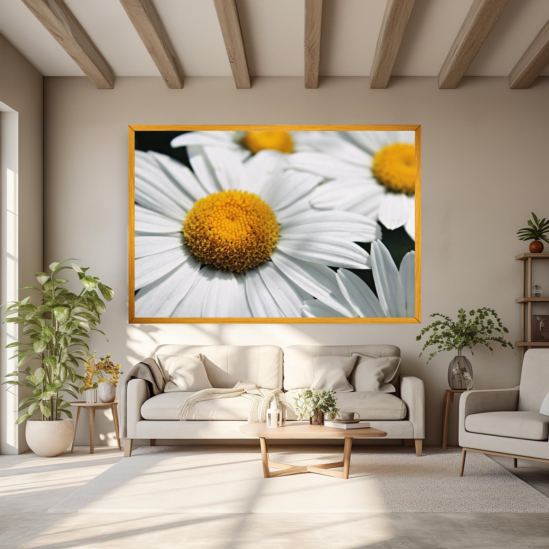 Tablou Canvas Big Daisies mockup 6