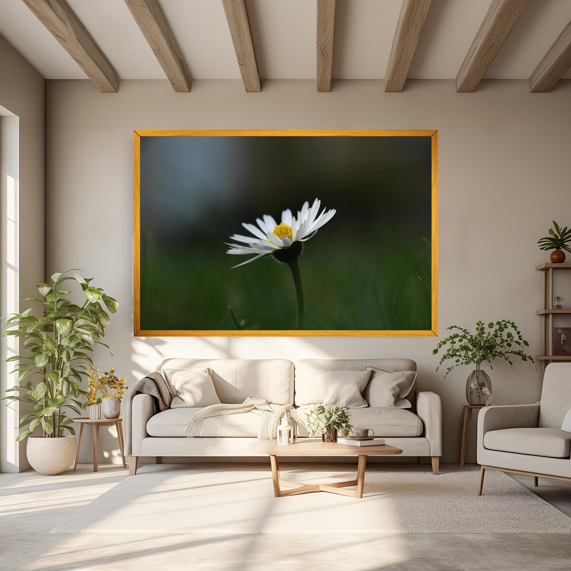 Tablou Canvas Garden Daisy mockup 6
