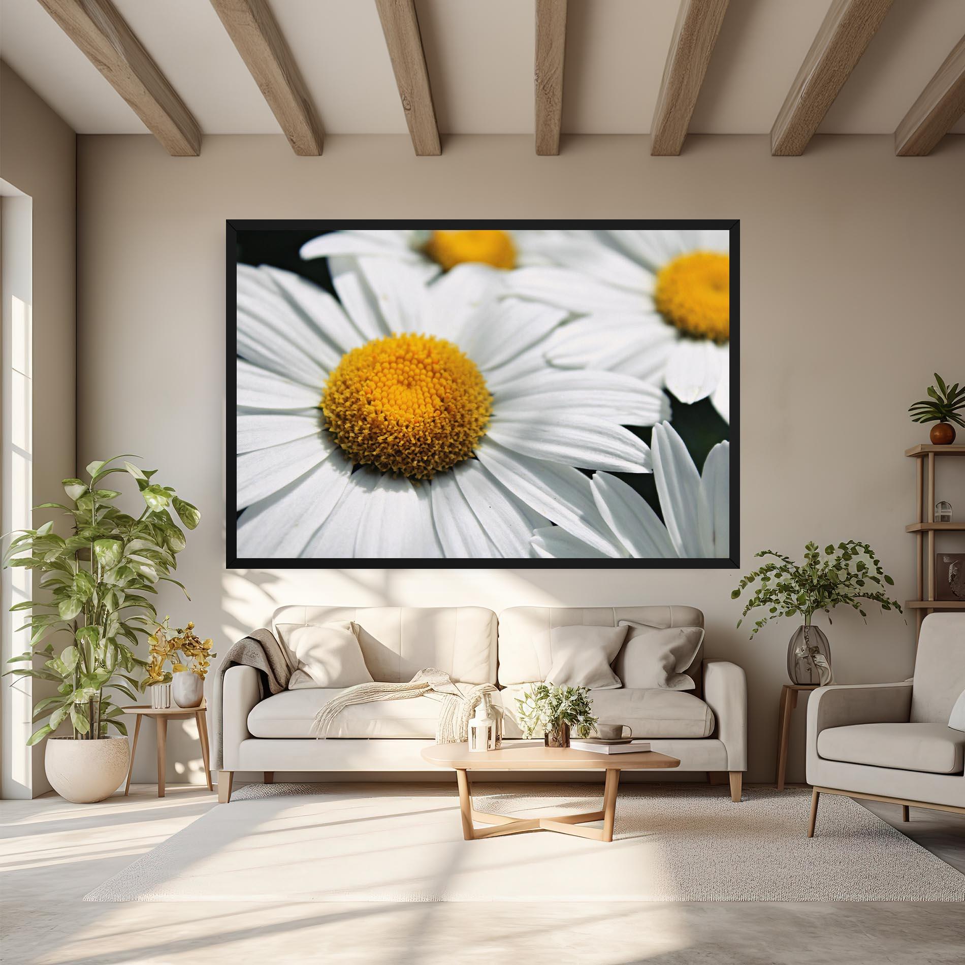 Tablou Canvas Big Daisies mockup 6