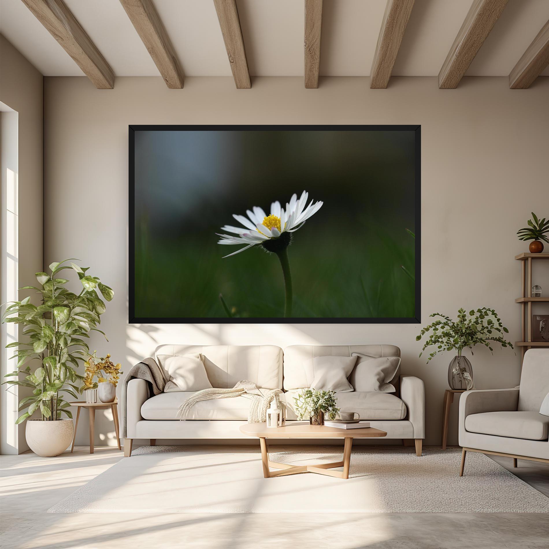 Tablou Canvas Garden Daisy mockup 6