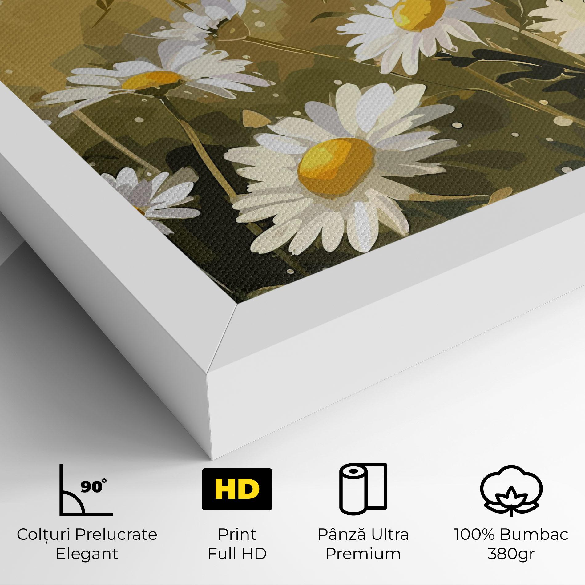 Tablou Canvas Daily Daisy mockup 4
