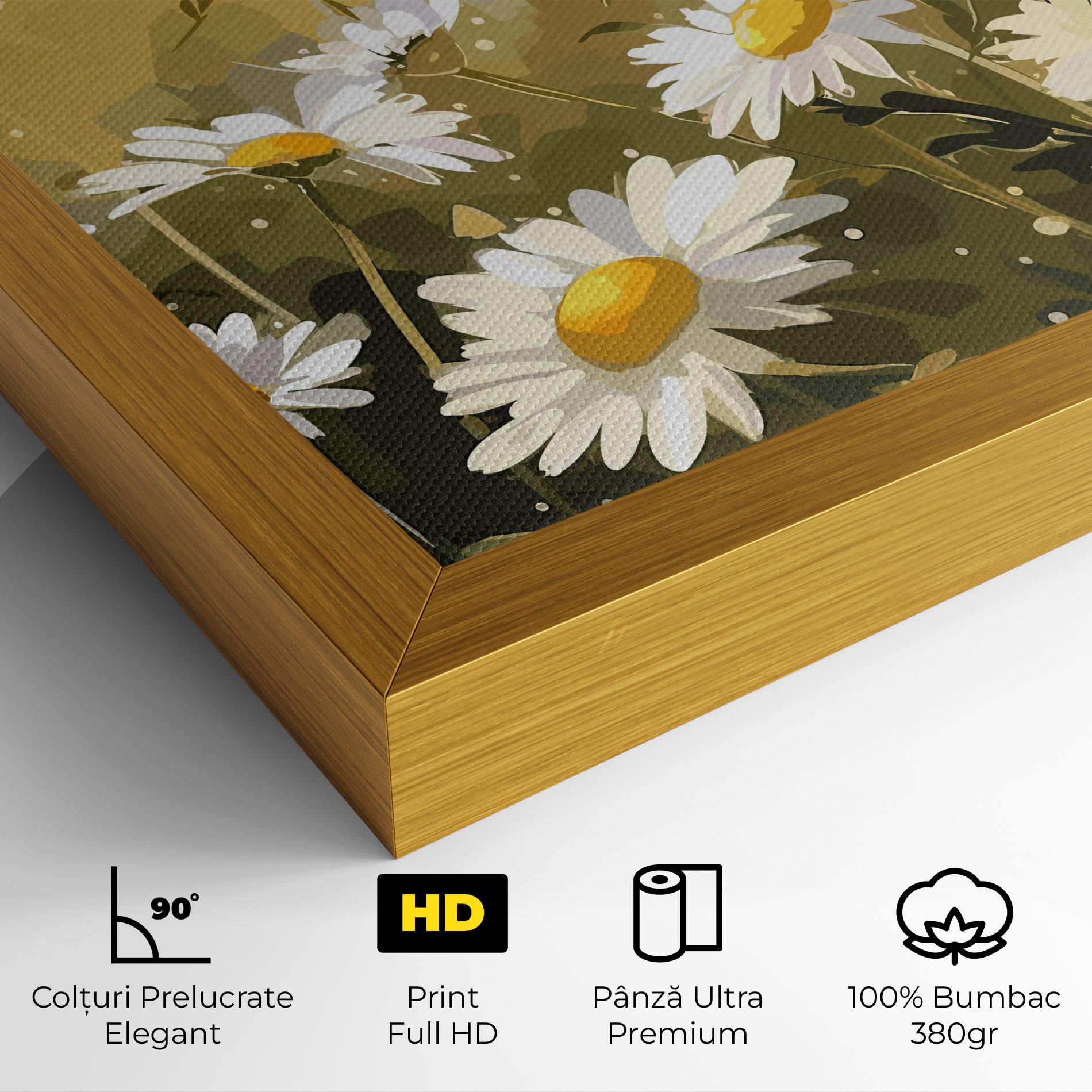Tablou Canvas Daily Daisy mockup 4