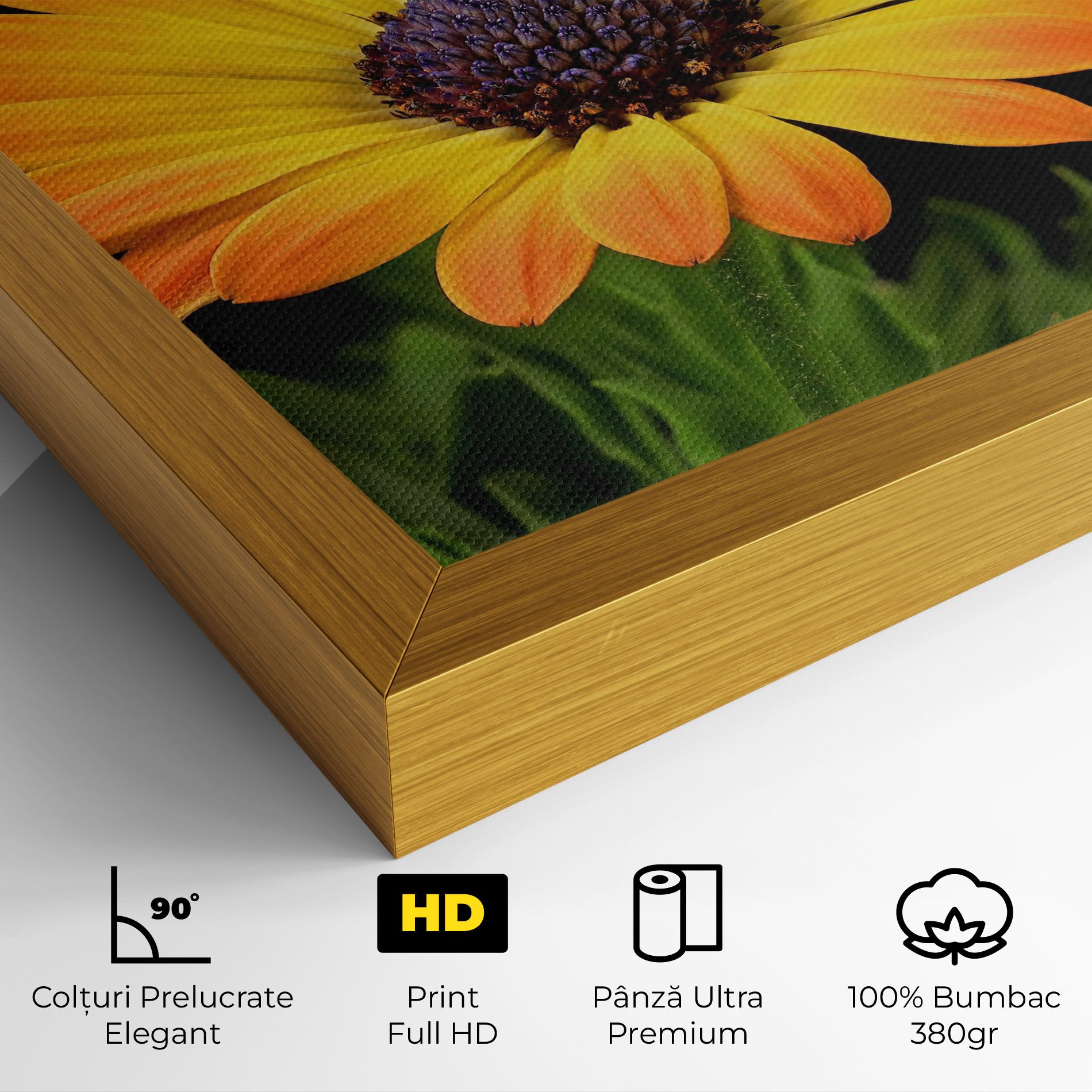 Yellow Daisy mockup 4