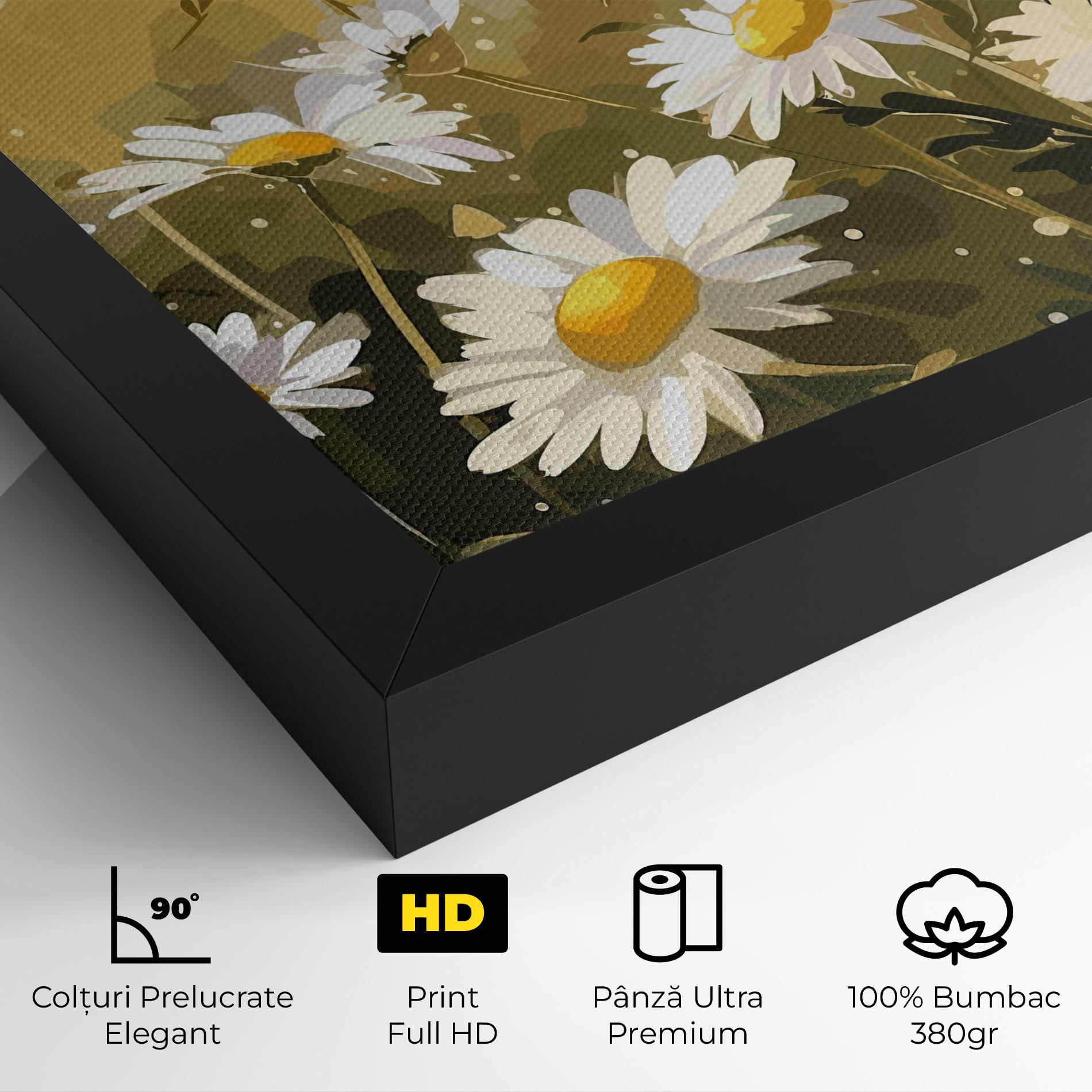 Tablou Canvas Daily Daisy mockup 4