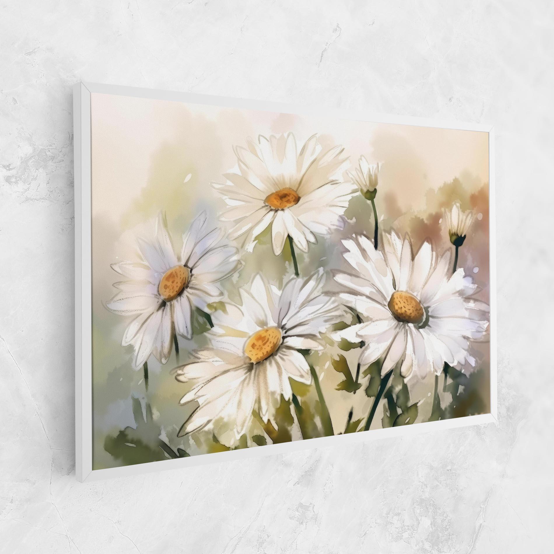 Tablou Canvas Daisy Painting mockup 1