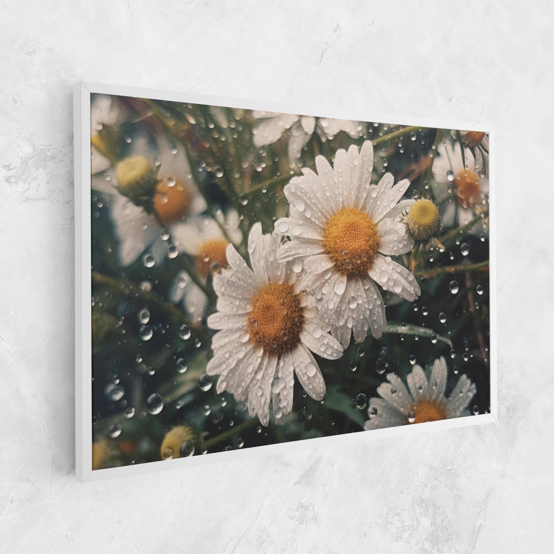 Tablou Canvas Daisy View After Rain mockup 1