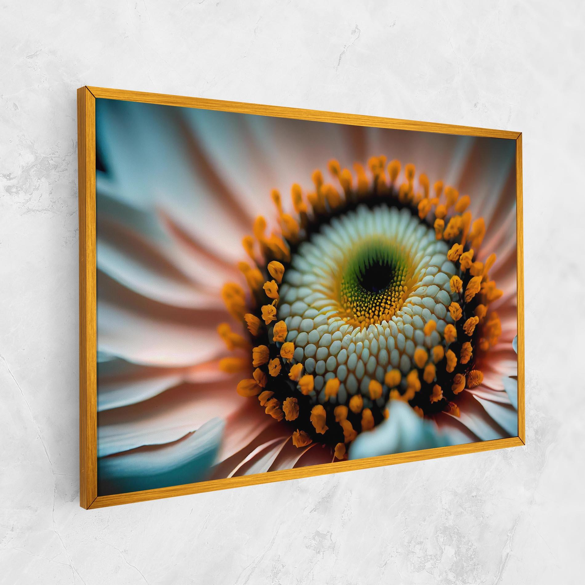 Tablou Canvas Big Blue Daisy mockup 1