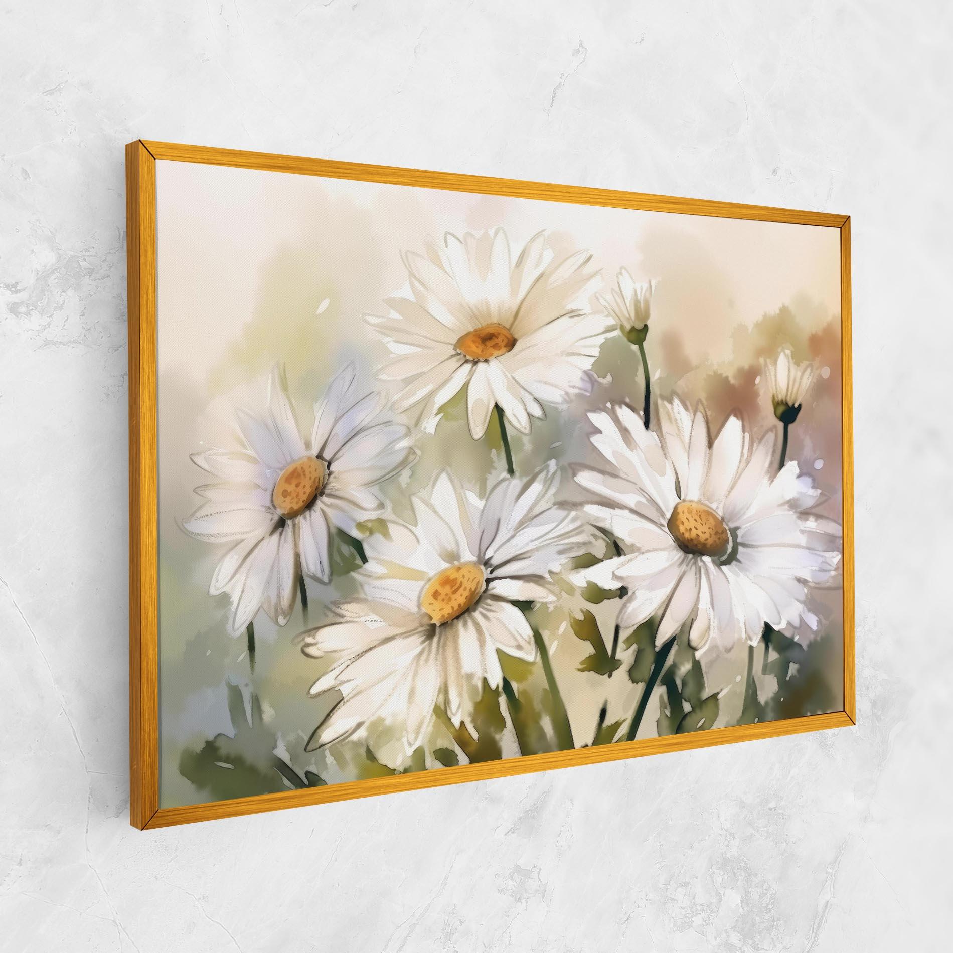 Tablou Canvas Daisy Painting mockup 1