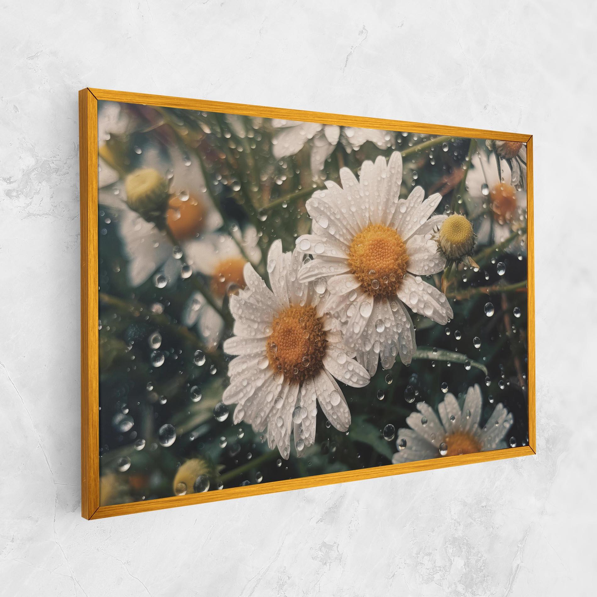 Tablou Canvas Daisy View After Rain mockup 1