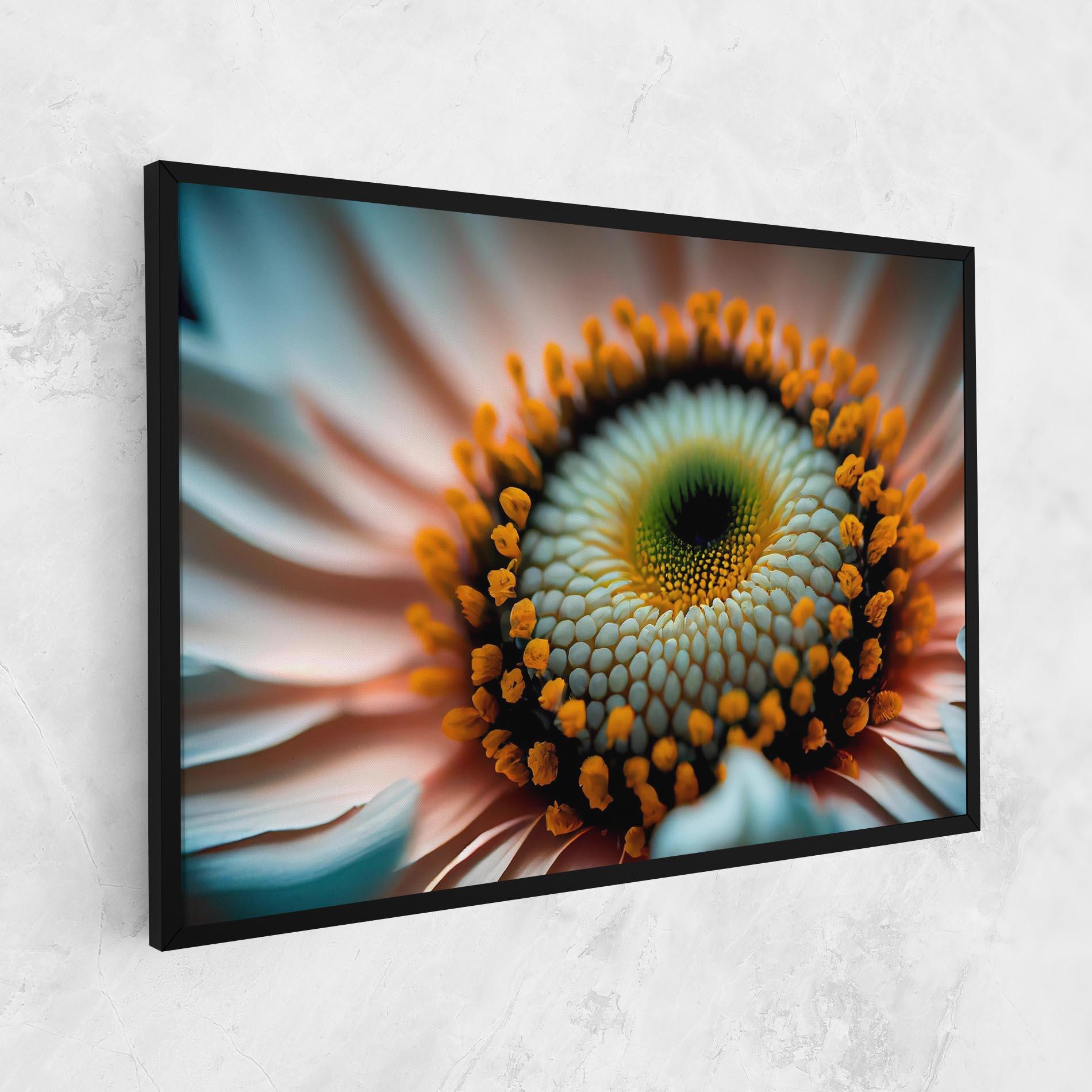 Tablou Canvas Big Blue Daisy mockup 1