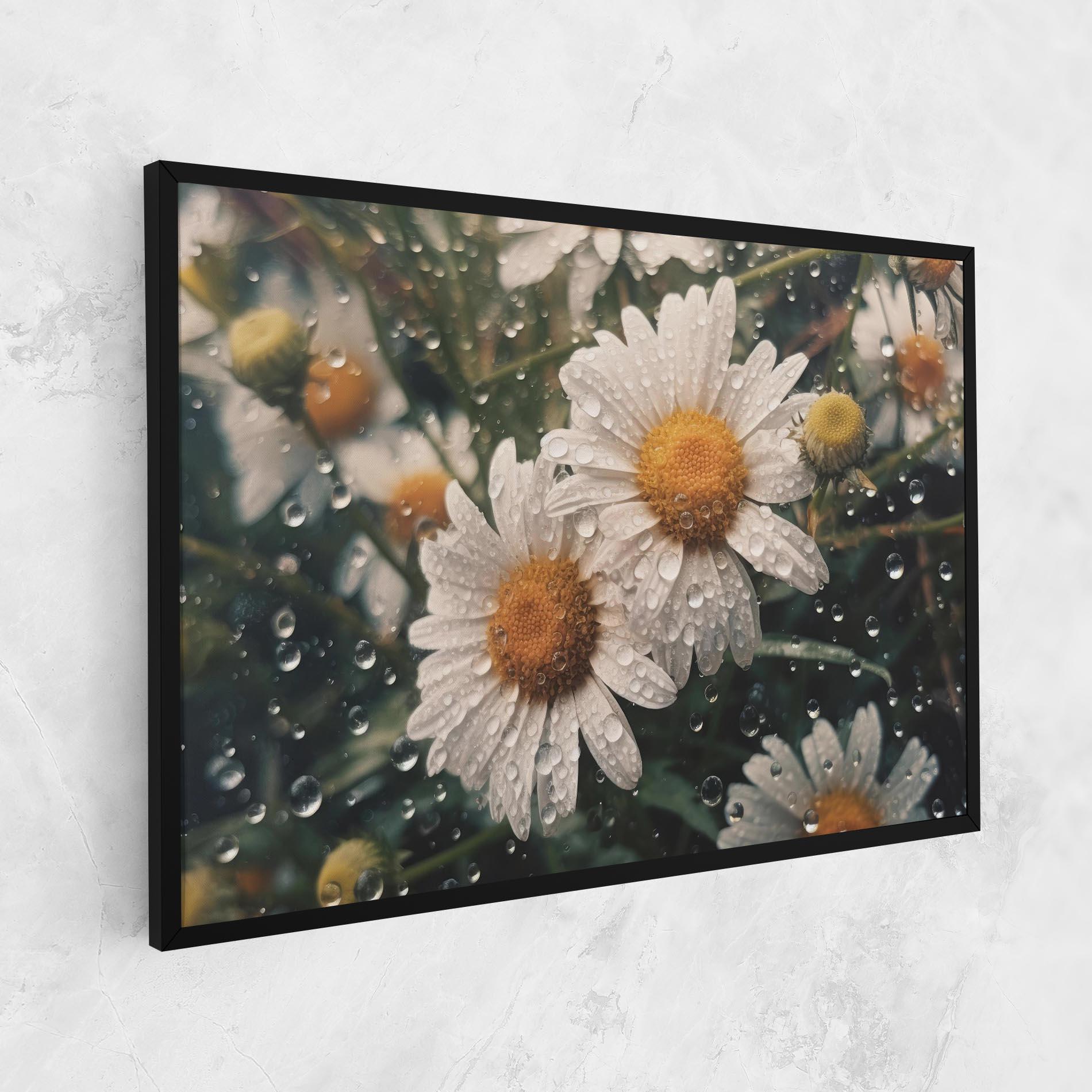 Tablou Canvas Daisy View After Rain mockup 1