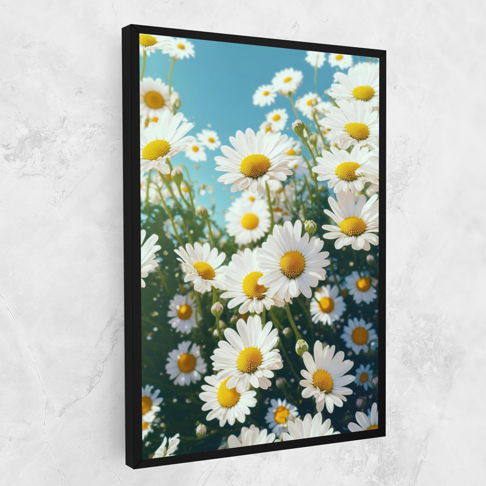 Tablou Canvas Daisy Field View mockup 1