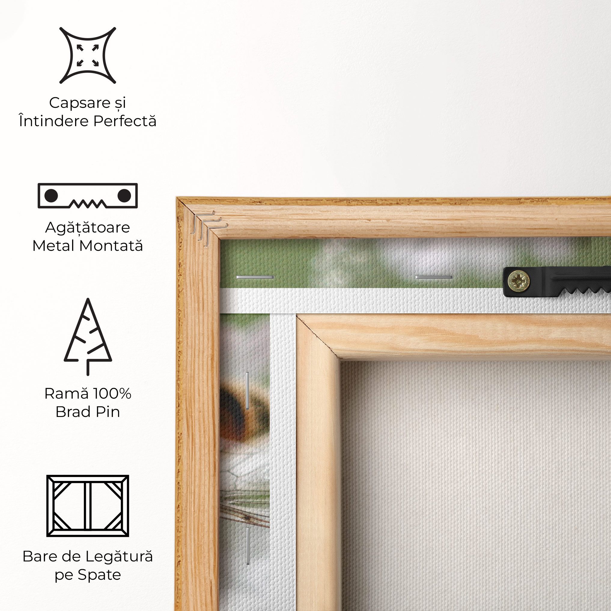 Bee On Small Daisy mockup 5