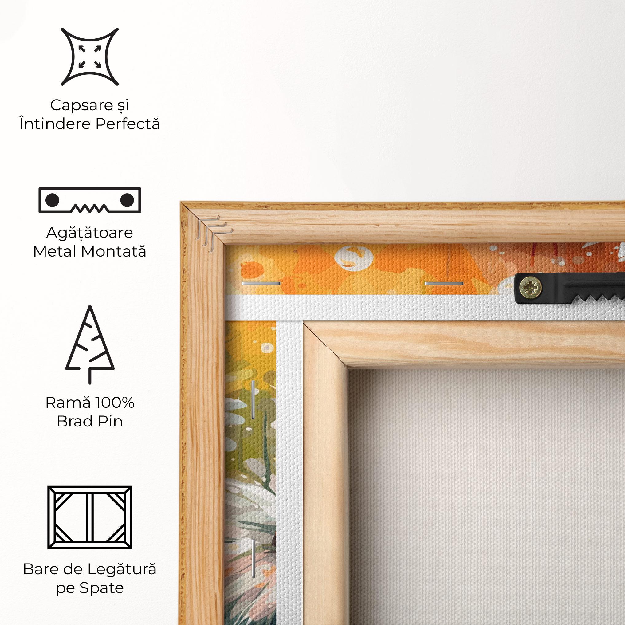 Tablou Canvas Daisy Art mockup 5