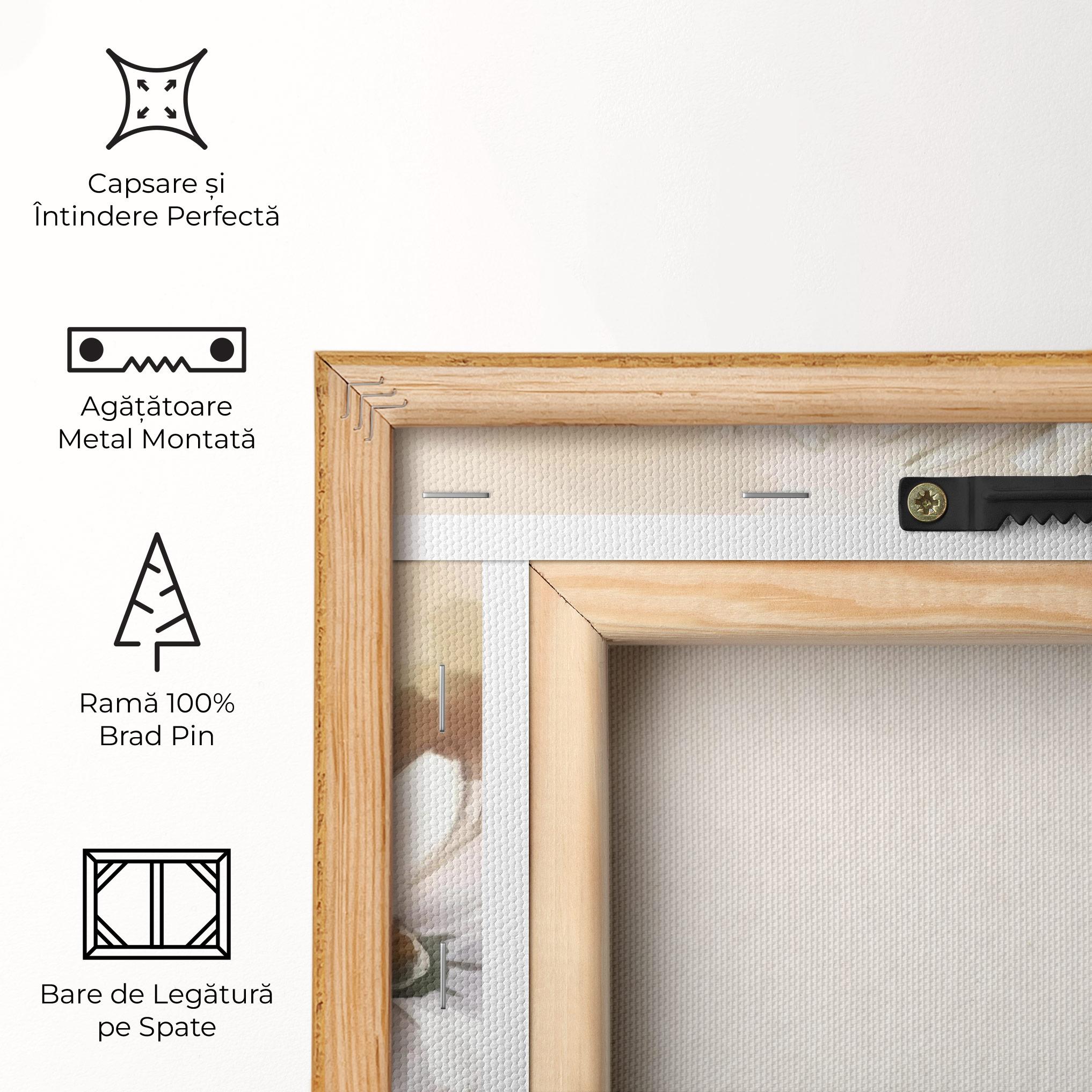 Tablou Canvas Daisy Painting mockup 5