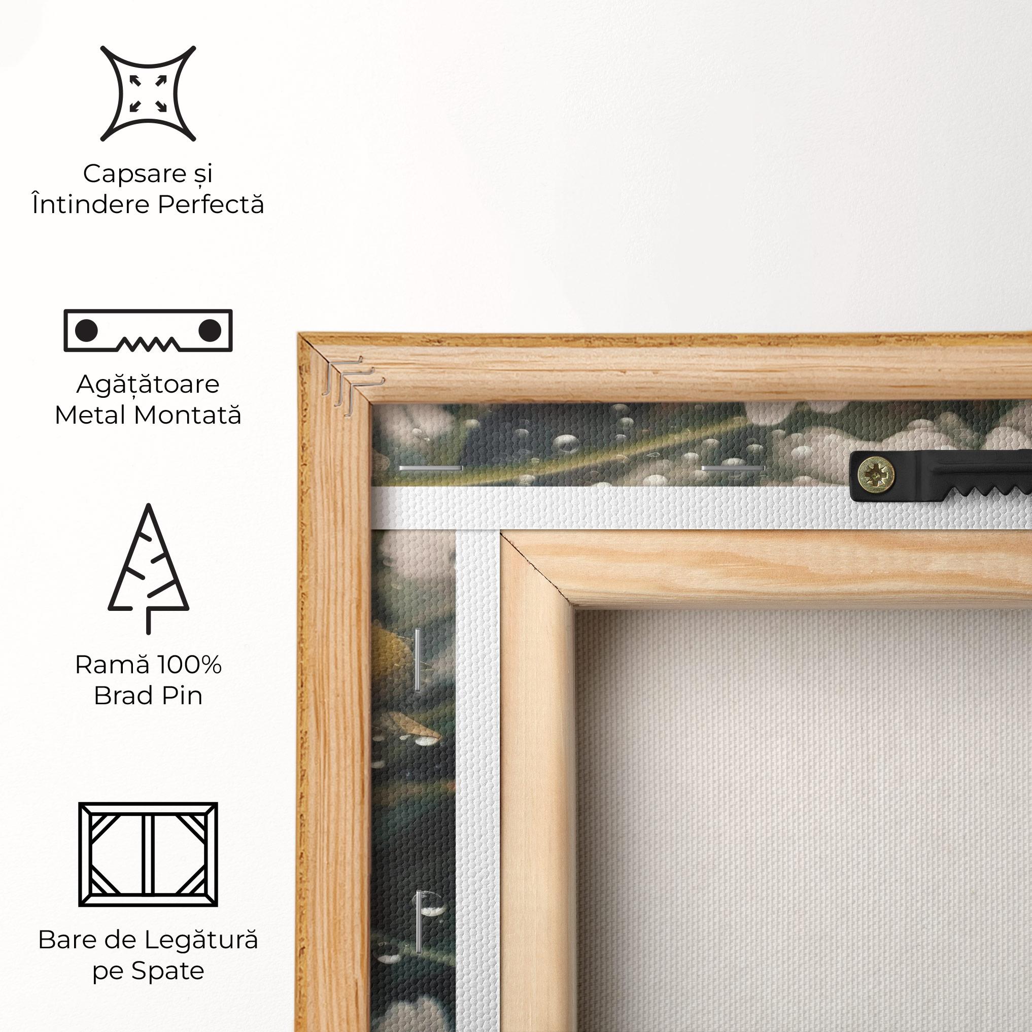 Tablou Canvas Daisy View After Rain mockup 5