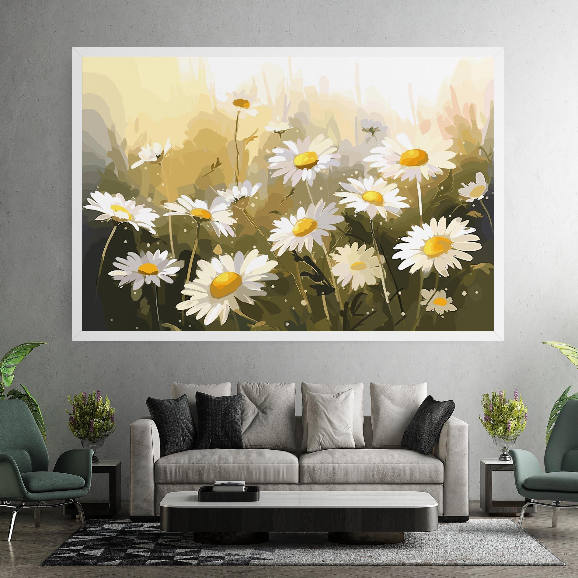 Tablou Canvas Daily Daisy mockup 7