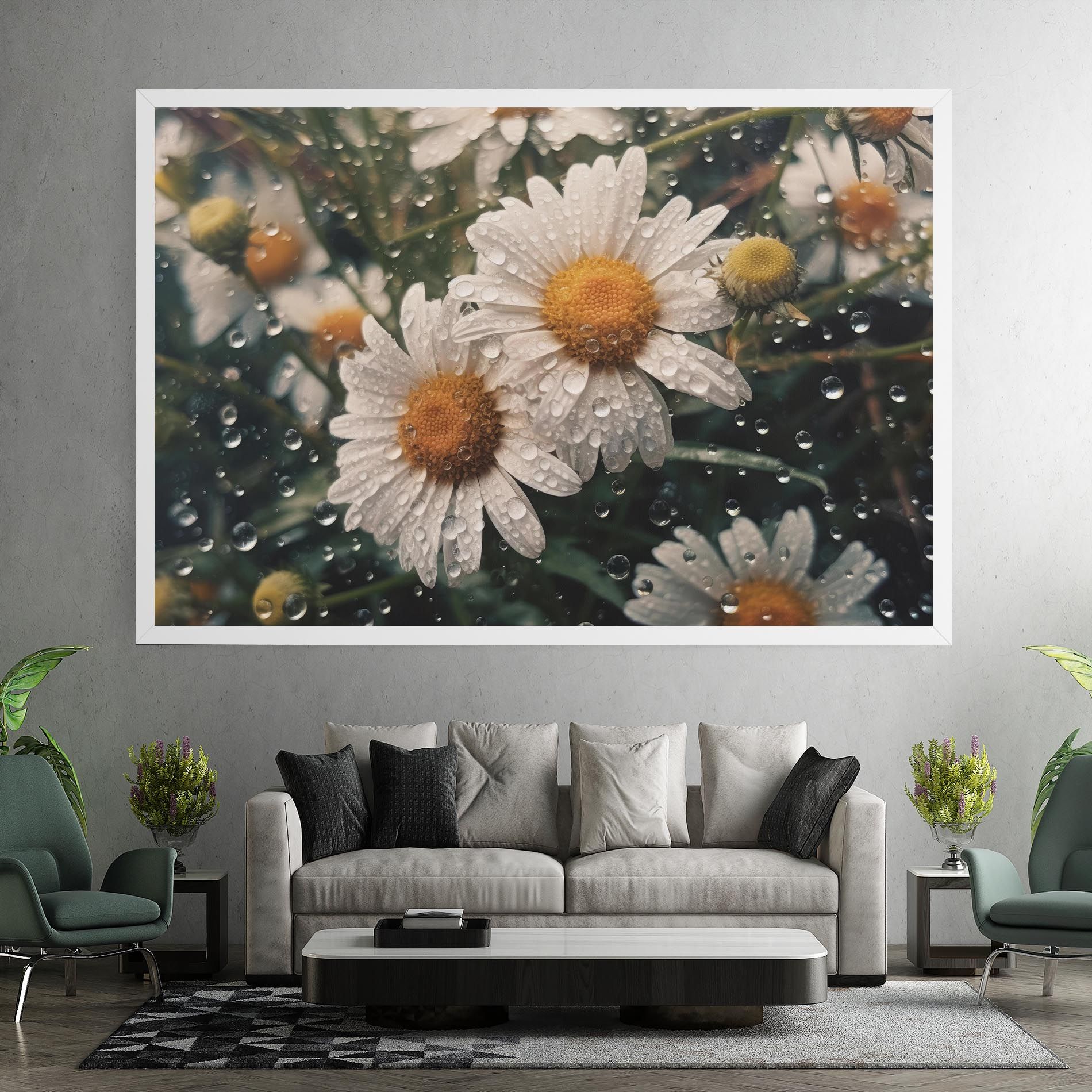 Daisy View After Rain mockup 7