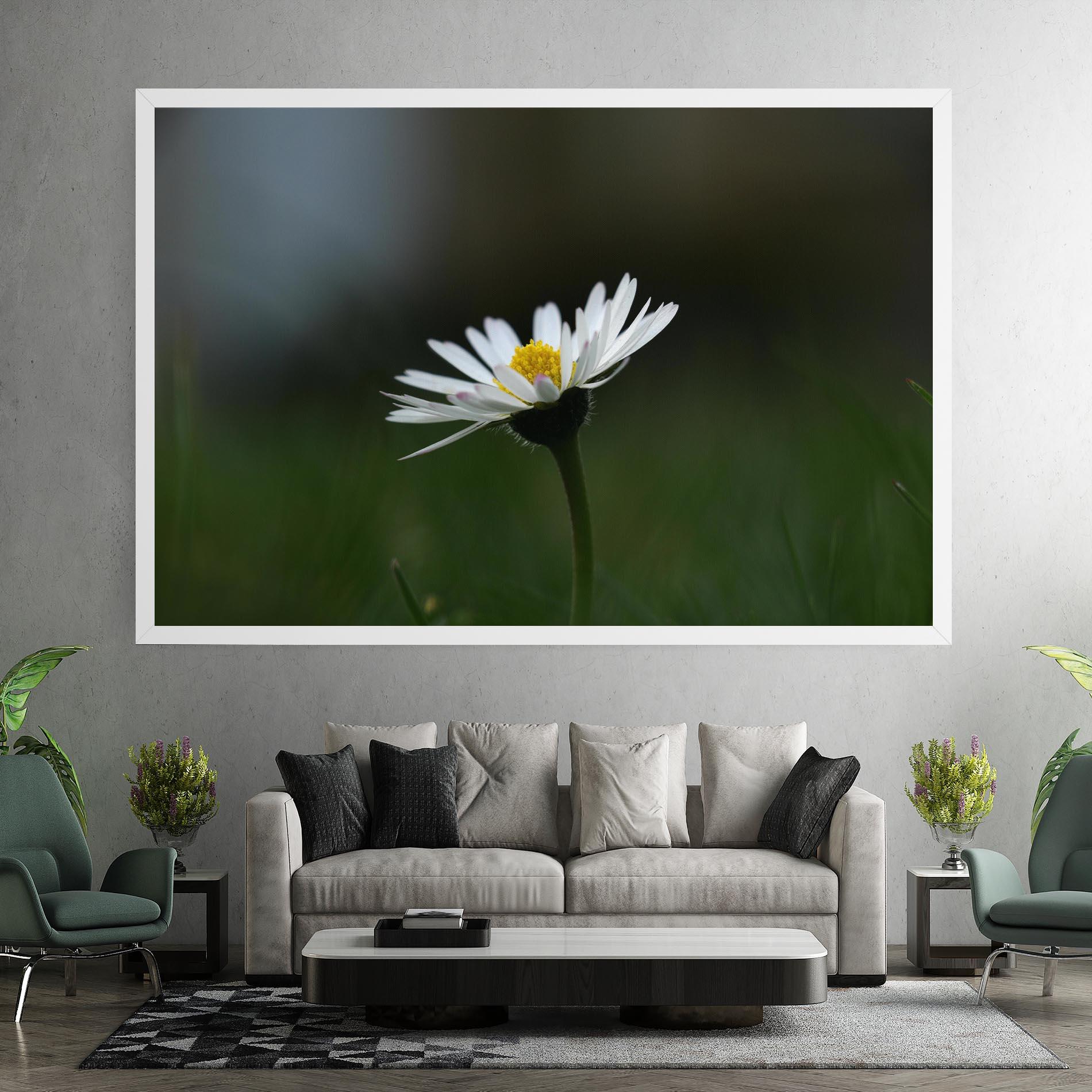 Tablou Canvas Garden Daisy mockup 7
