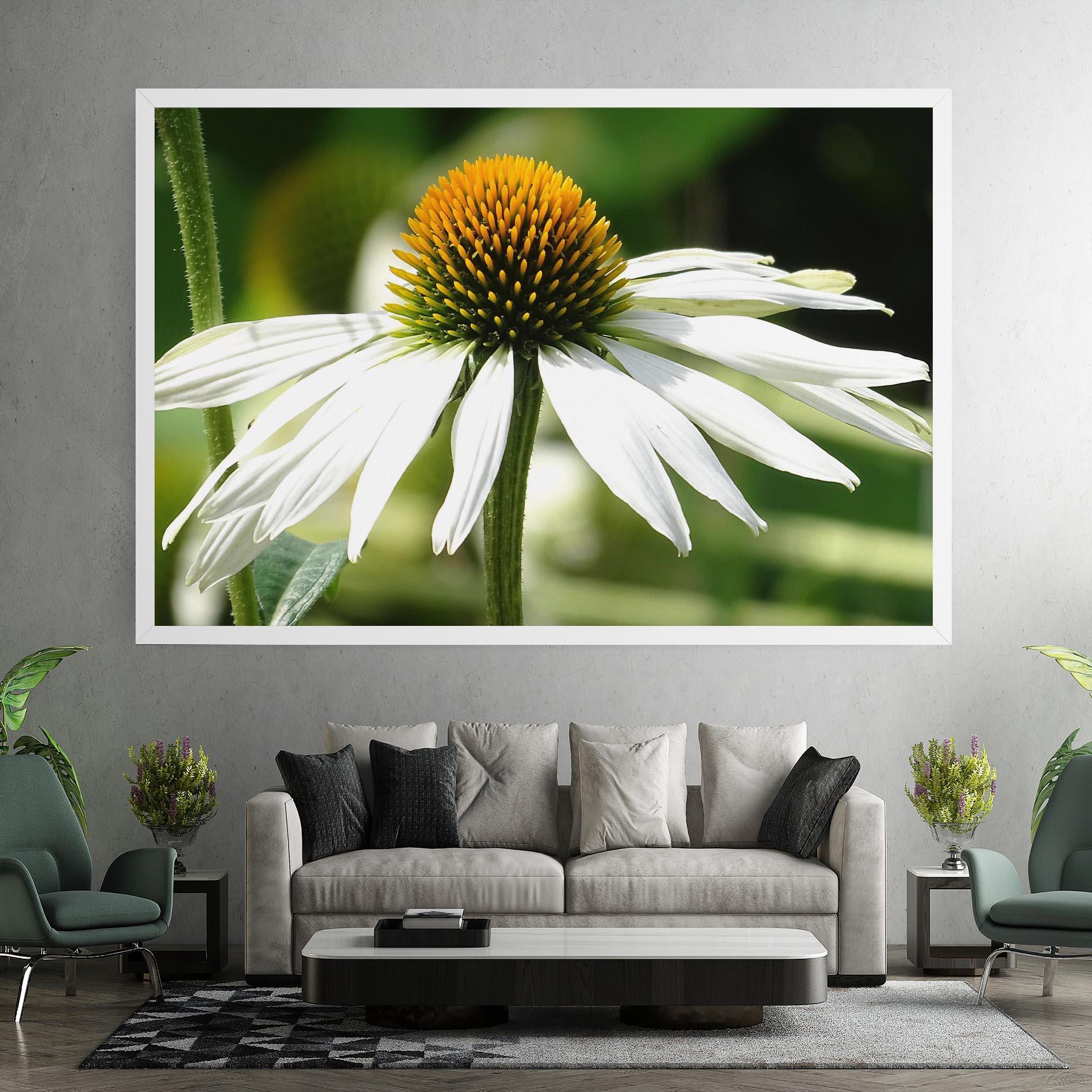 Tablou Canvas Green Daisy mockup 7