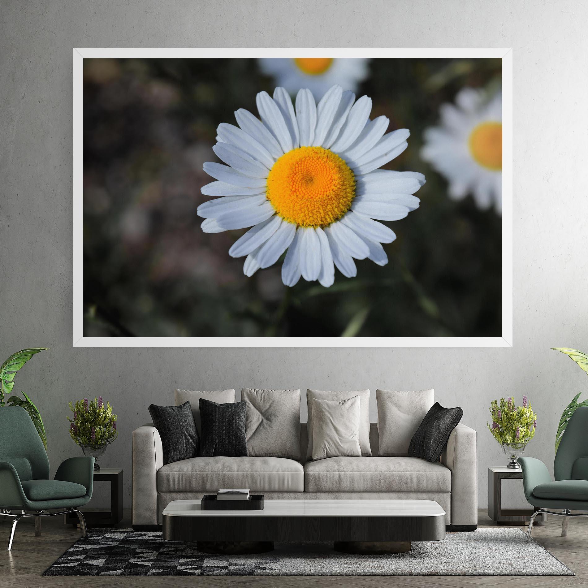 Tablou Canvas Strong Yellow Daisy mockup 7