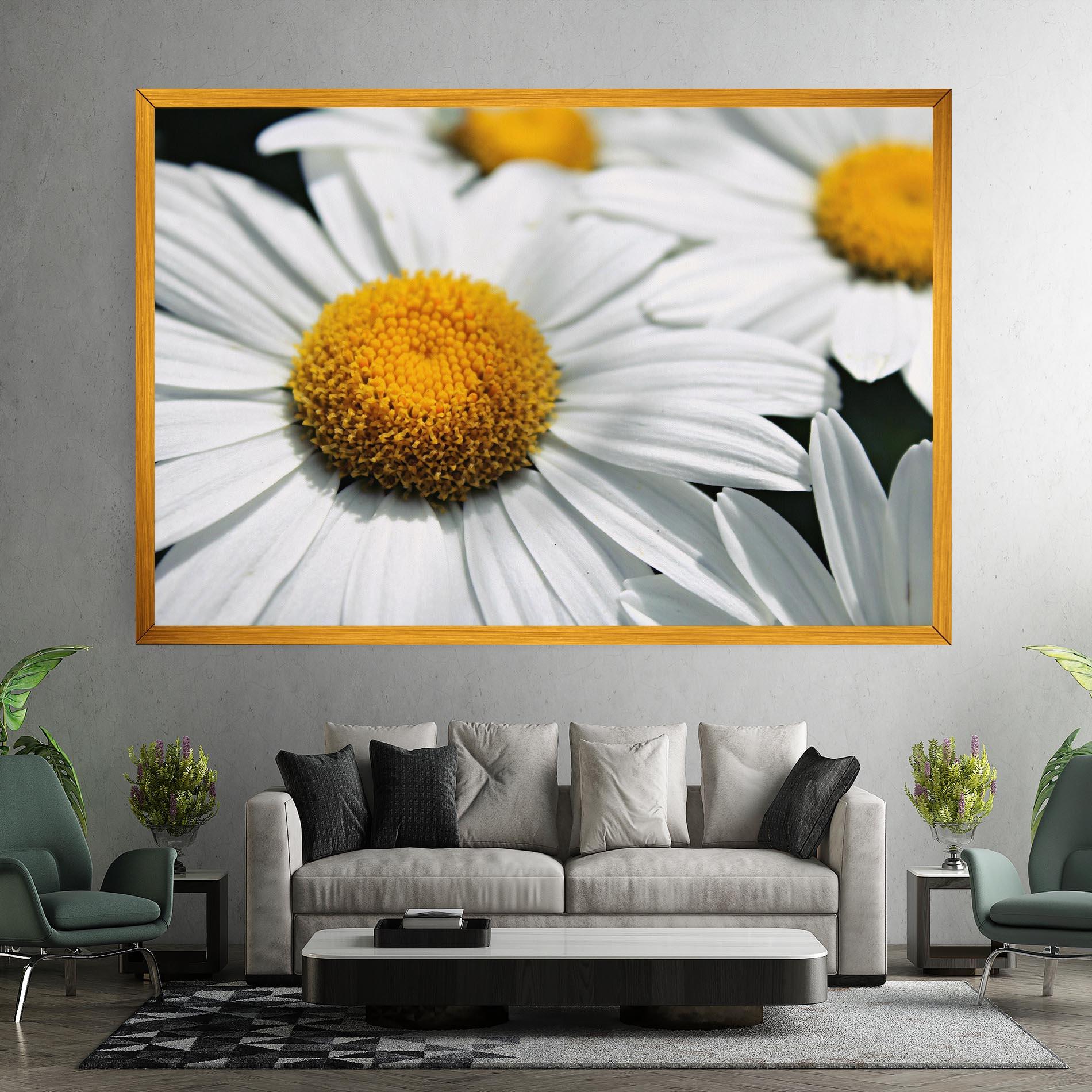 Tablou Canvas Big Daisies mockup 7