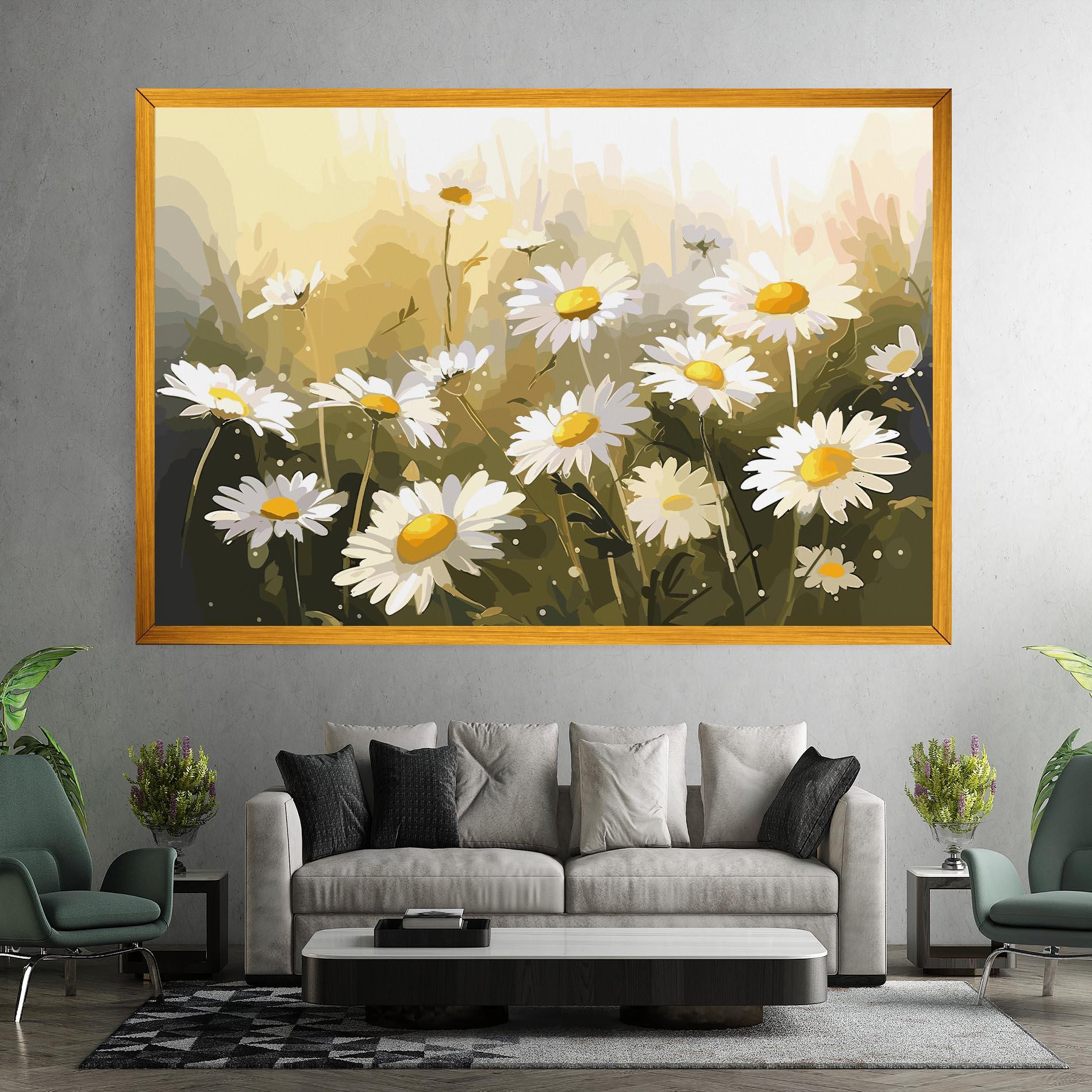 Tablou Canvas Daily Daisy mockup 7