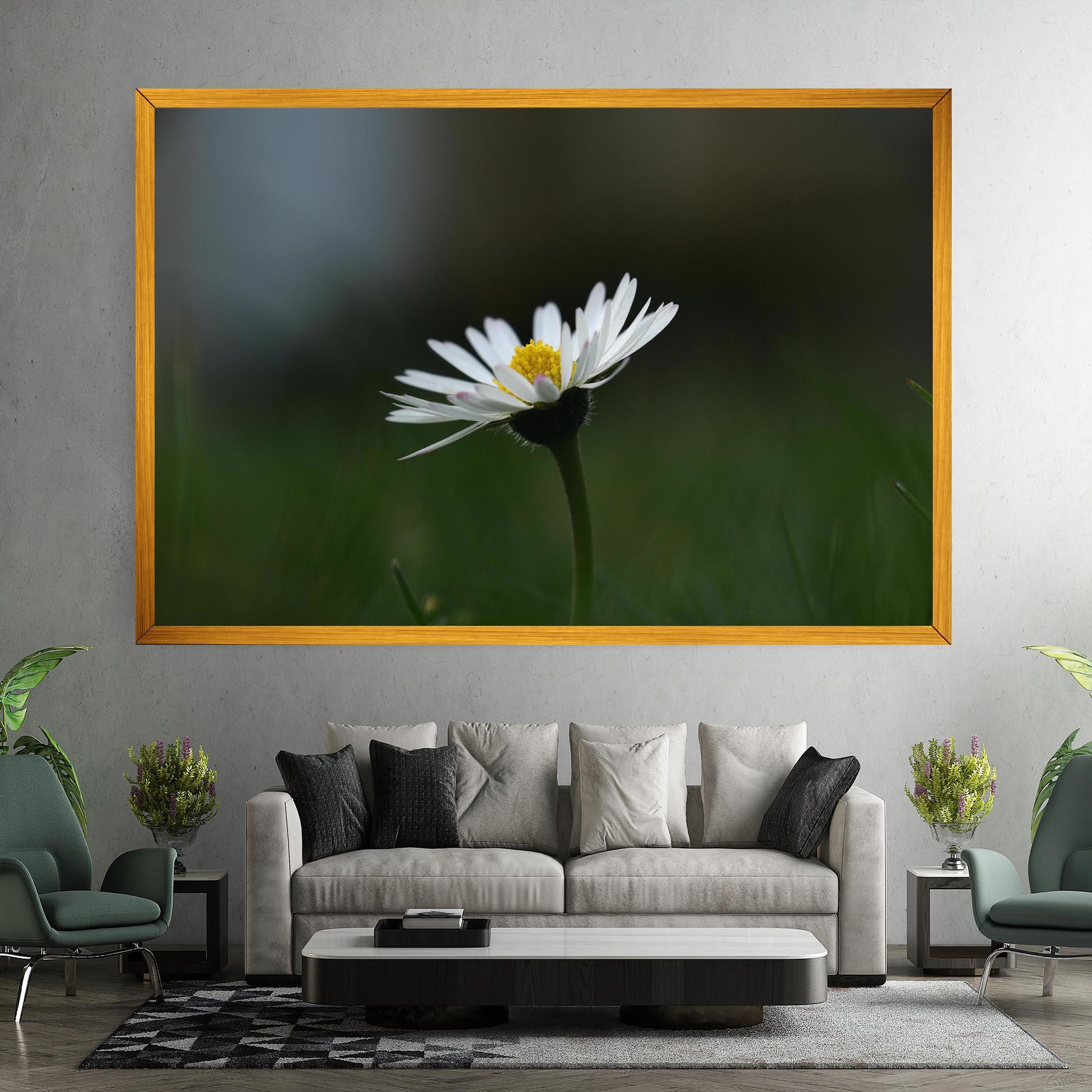 Tablou Canvas Garden Daisy mockup 7