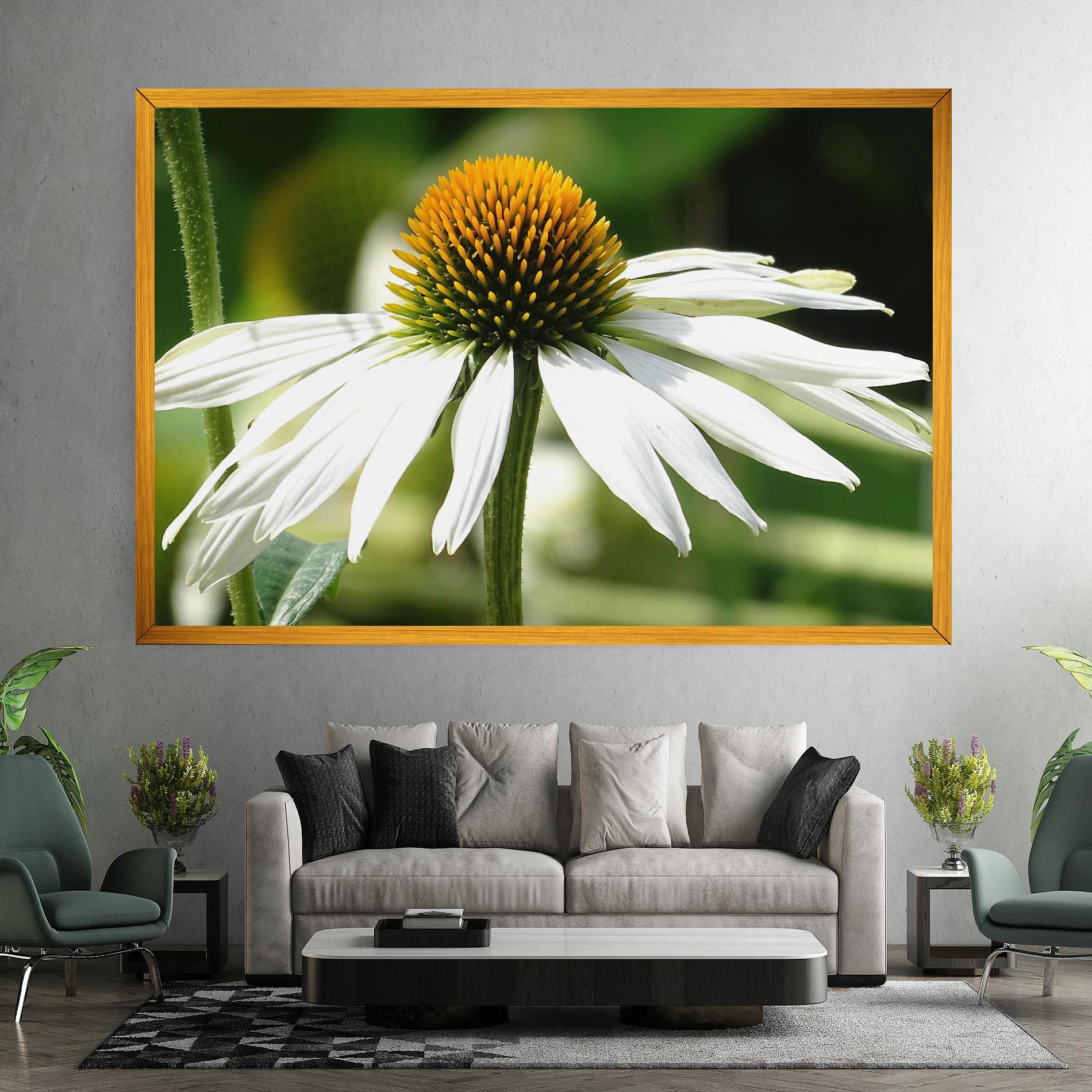Tablou Canvas Green Daisy mockup 7