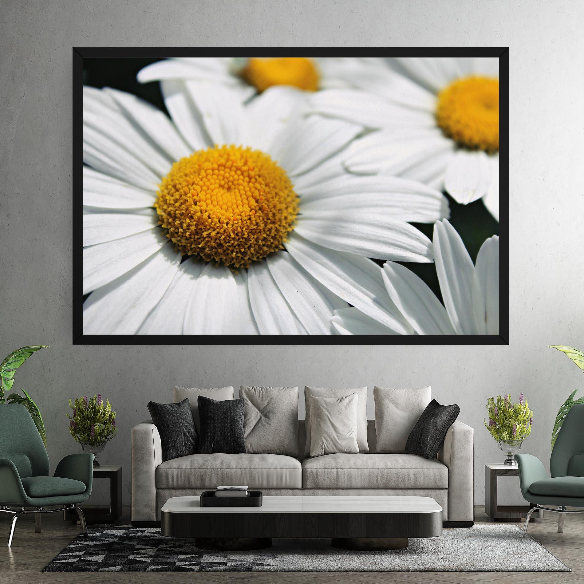 Tablou Canvas Big Daisies mockup 7