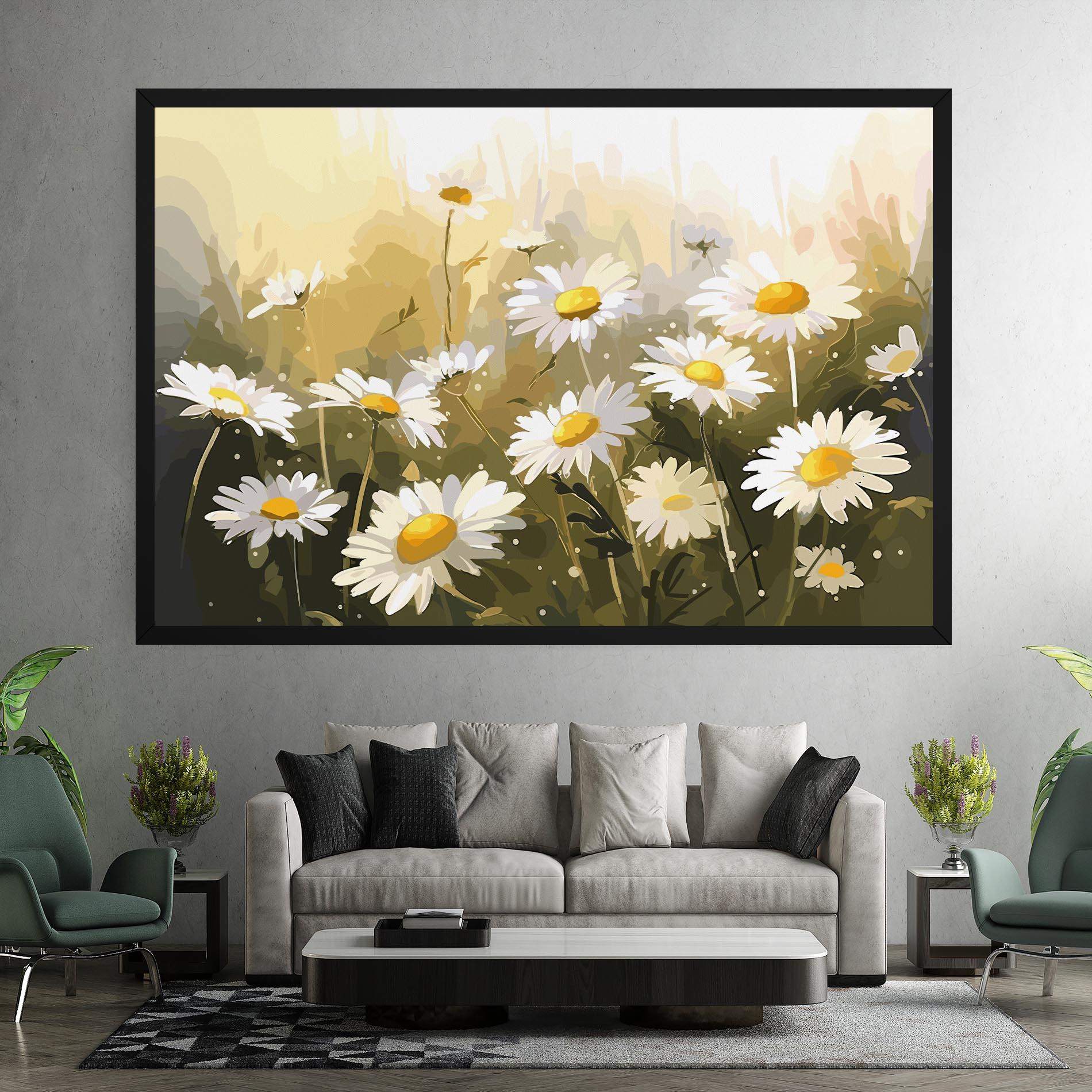 Tablou Canvas Daily Daisy mockup 7