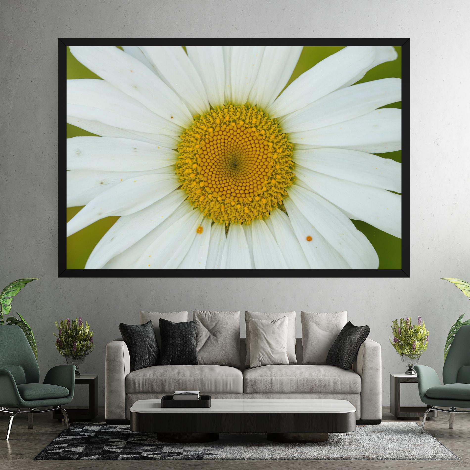 Tablou Canvas Daisy Close Up mockup 7