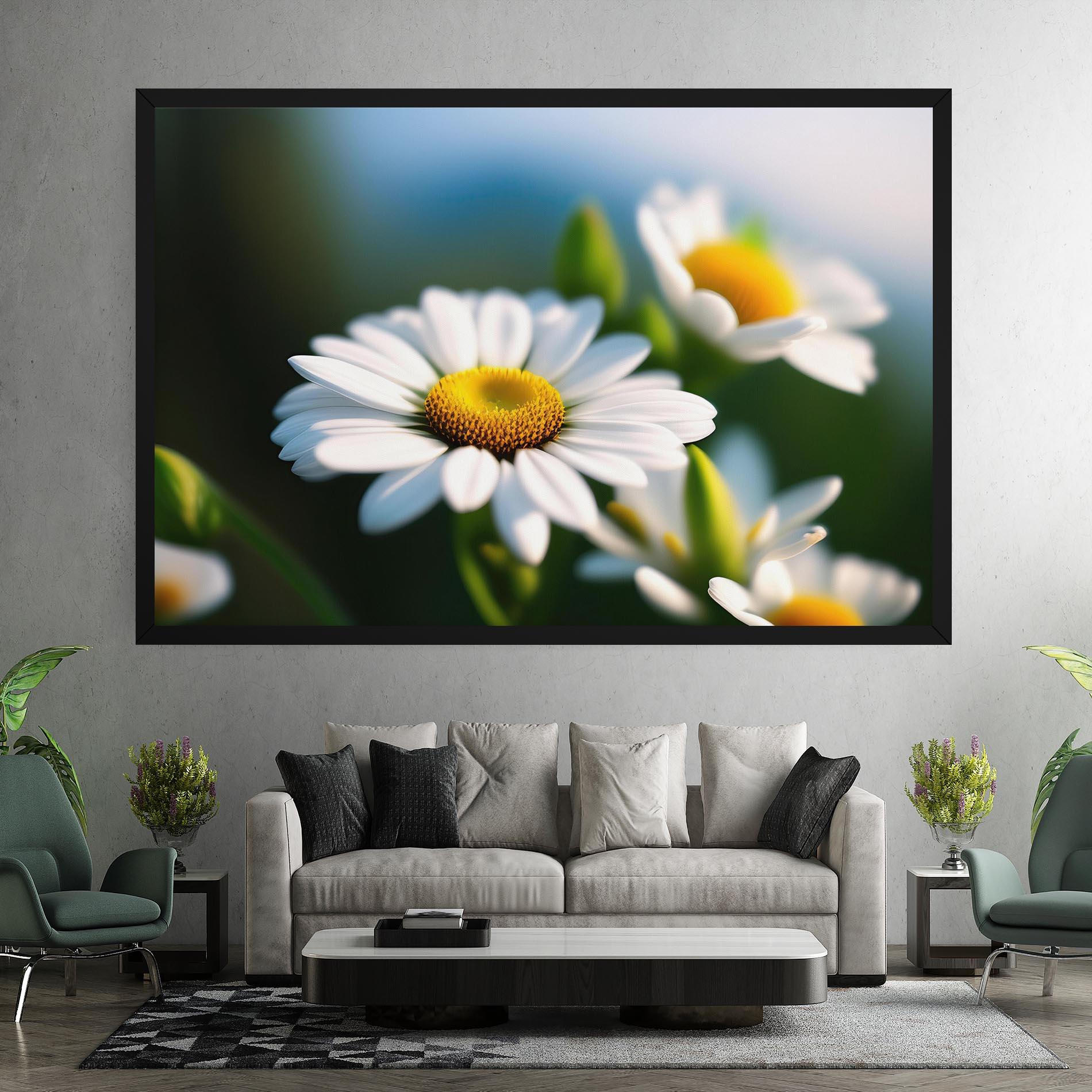 Tablou Canvas Daisy In The Sun mockup 7