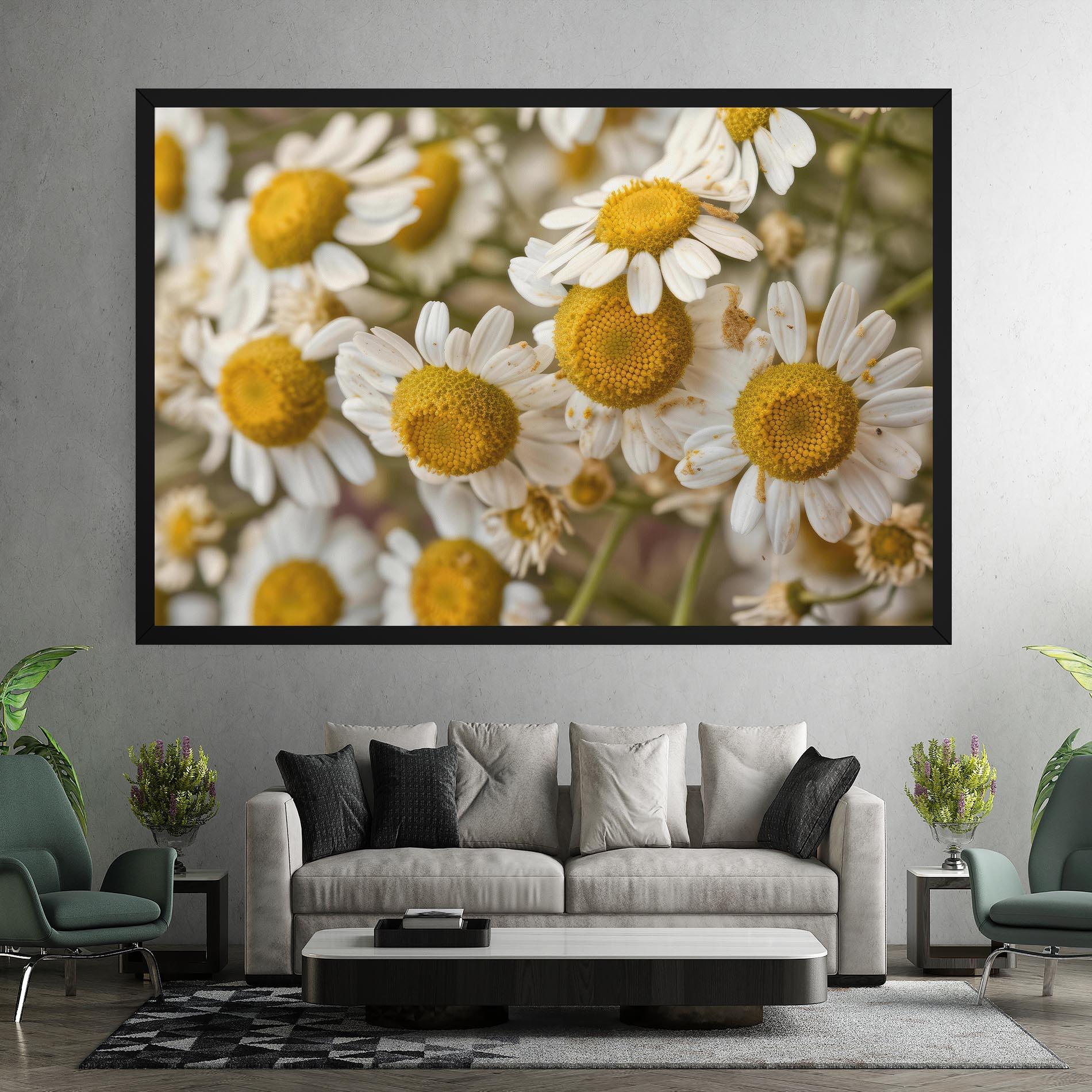 Tablou Canvas Daisy Wall mockup 7