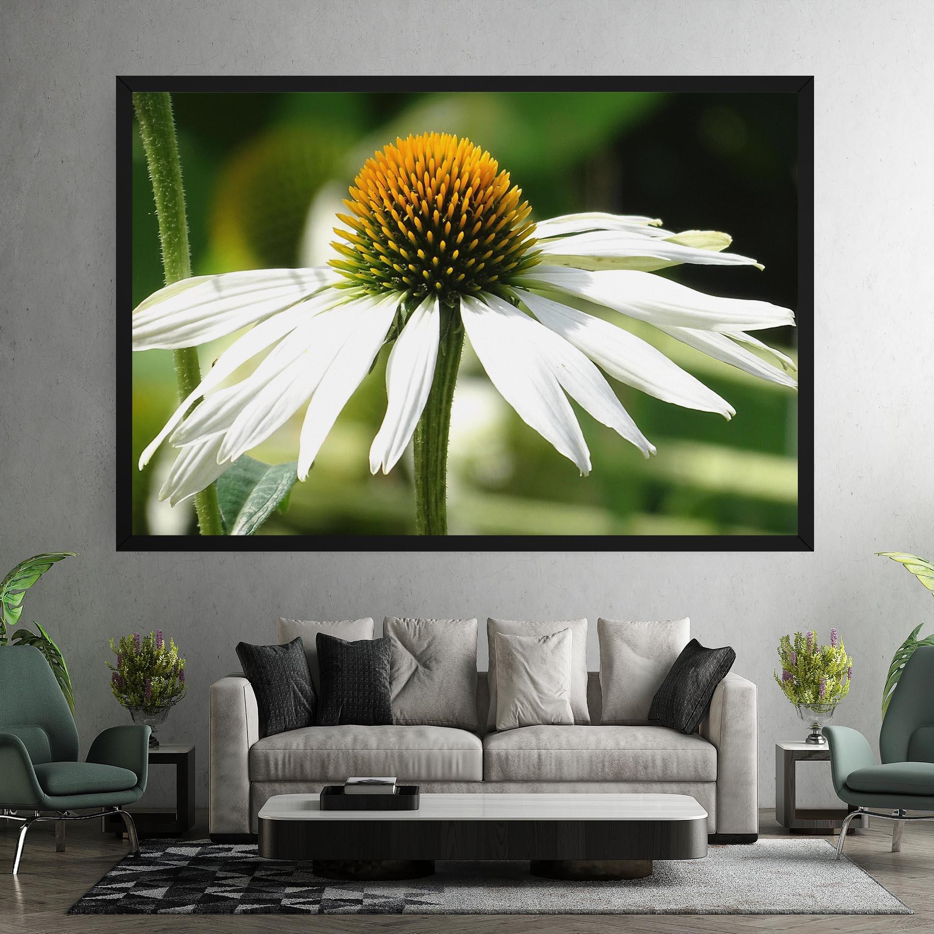 Tablou Canvas Green Daisy mockup 7