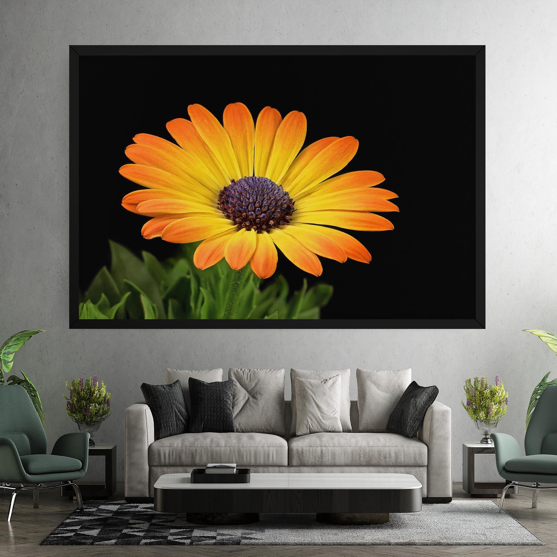 Tablou Canvas Yellow Daisy mockup 7