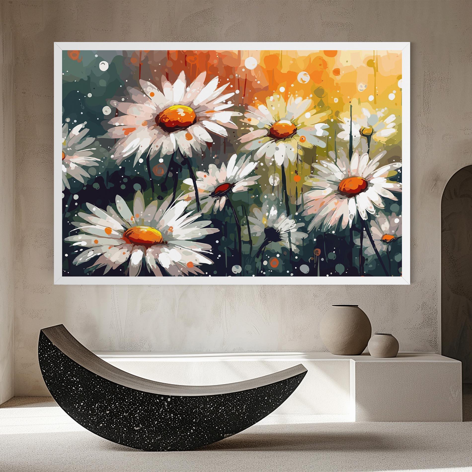 Tablou Canvas Daisy Art mockup 8