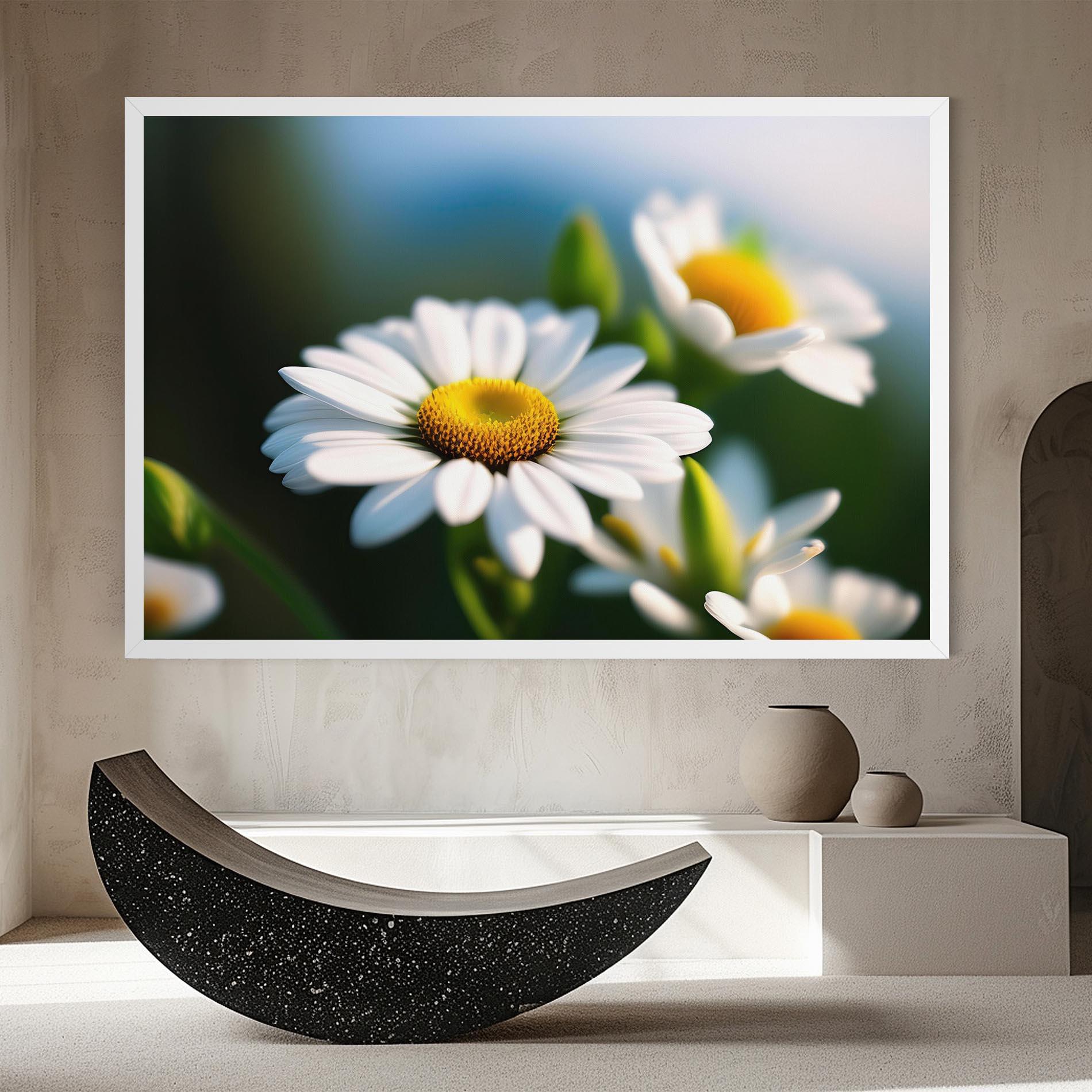 Tablou Canvas Daisy In The Sun mockup 8