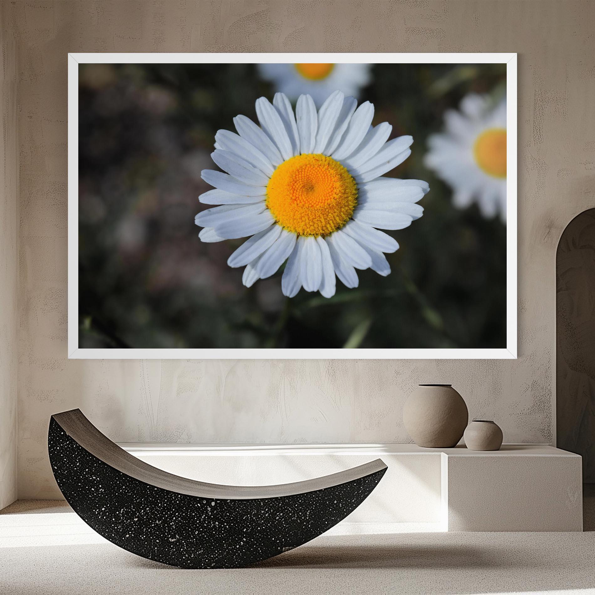 Tablou Canvas Strong Yellow Daisy mockup 8